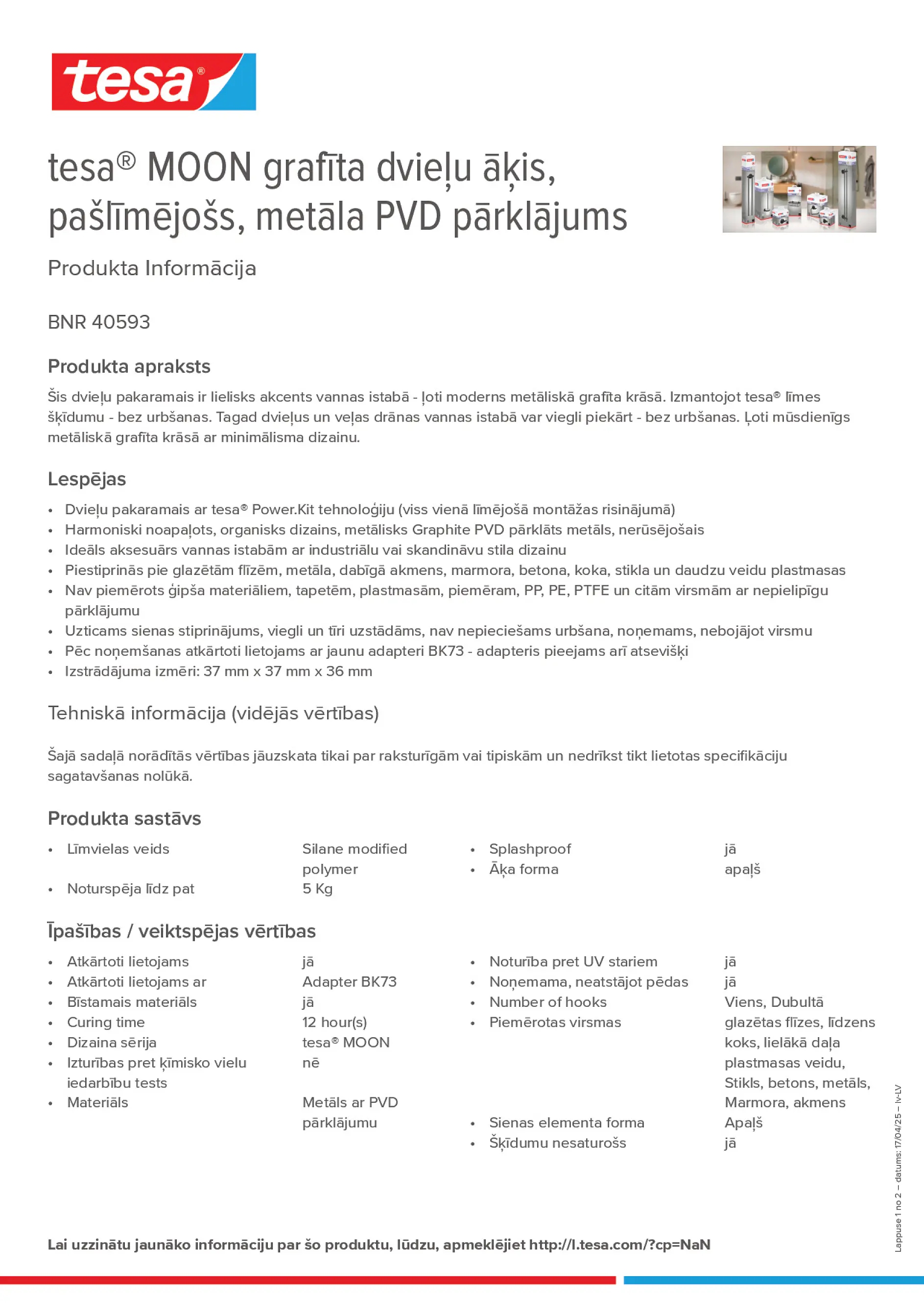 Product information_tesa® 40593_lv-LV