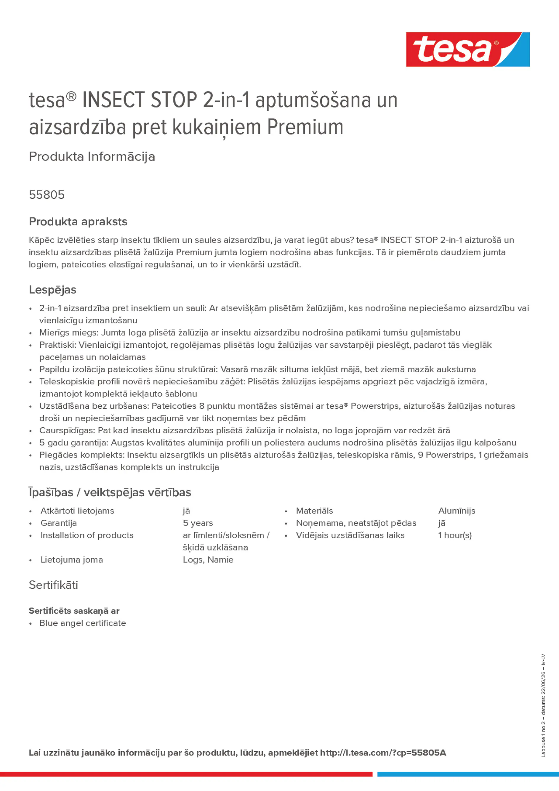 Product information_tesa® 55805A_lv-LV
