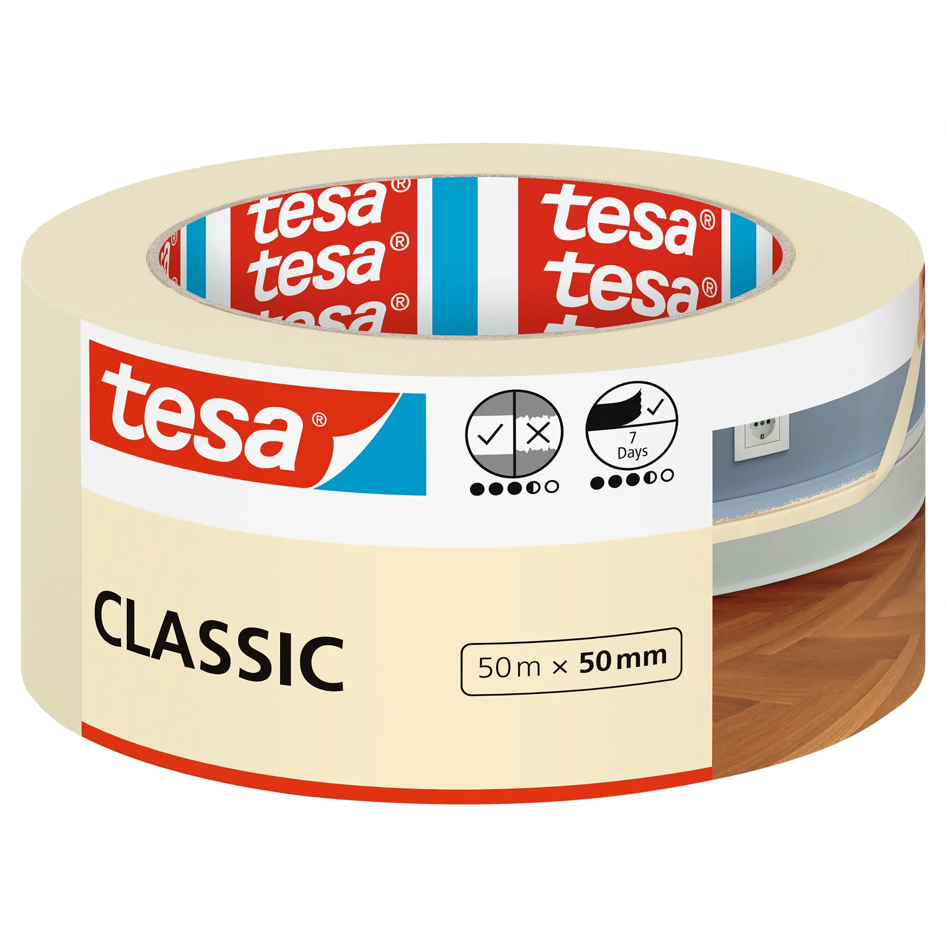 [en-en] tesa Masking Classic 50mx 50mm