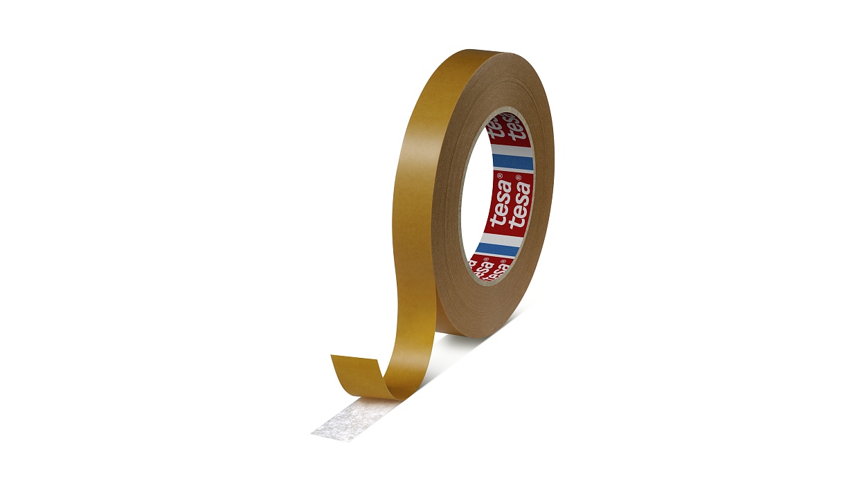 tesa 51570 double sided non woven tape white transluscent 515700000600