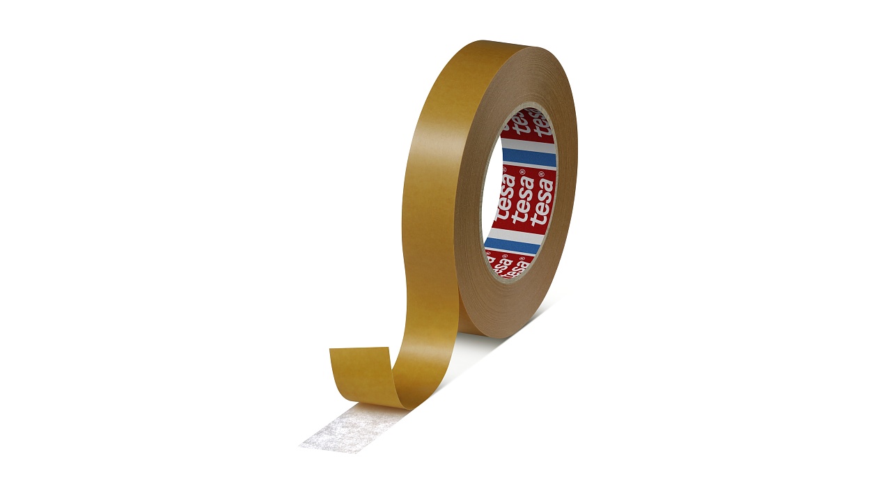  tesa 51570 double sided non woven tape white transluscent 515700000200