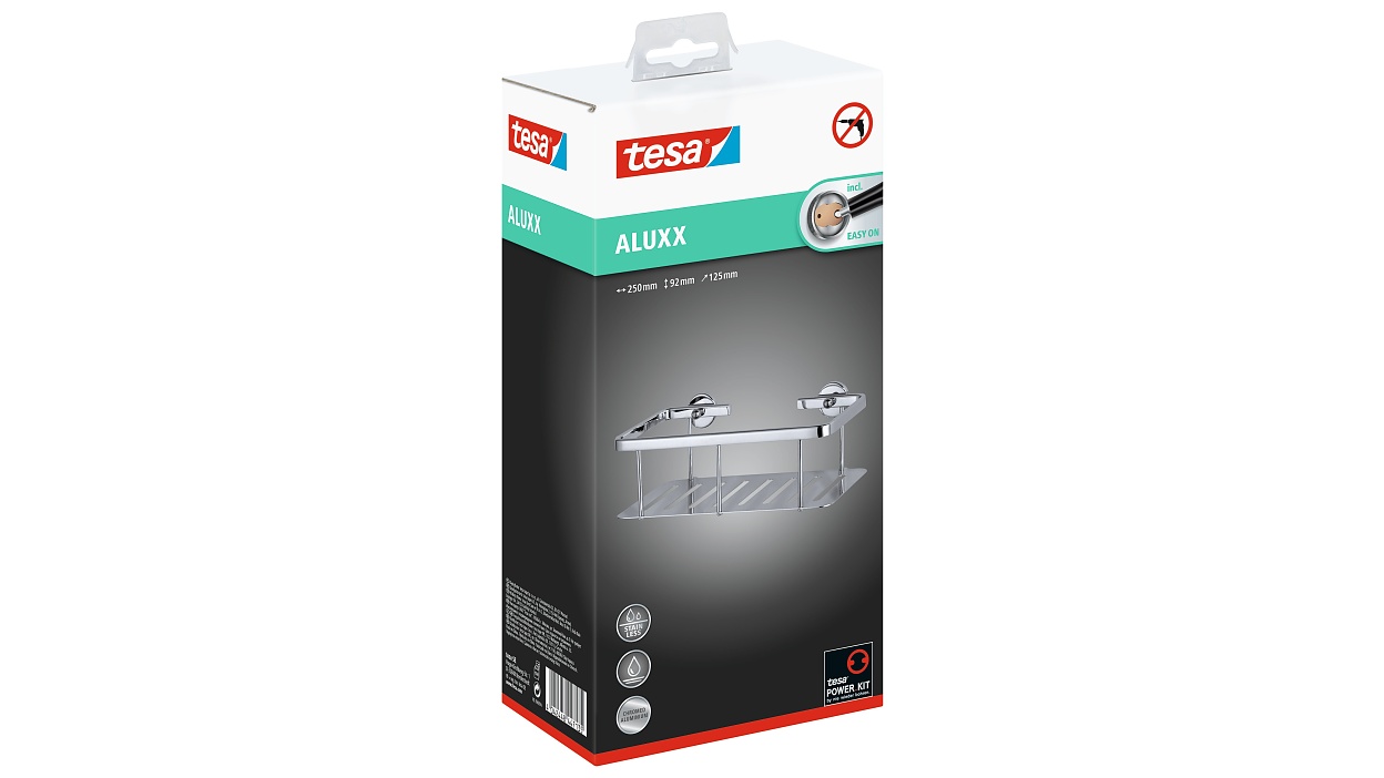 [en-en] tesa Aluxx Storage Basket Single