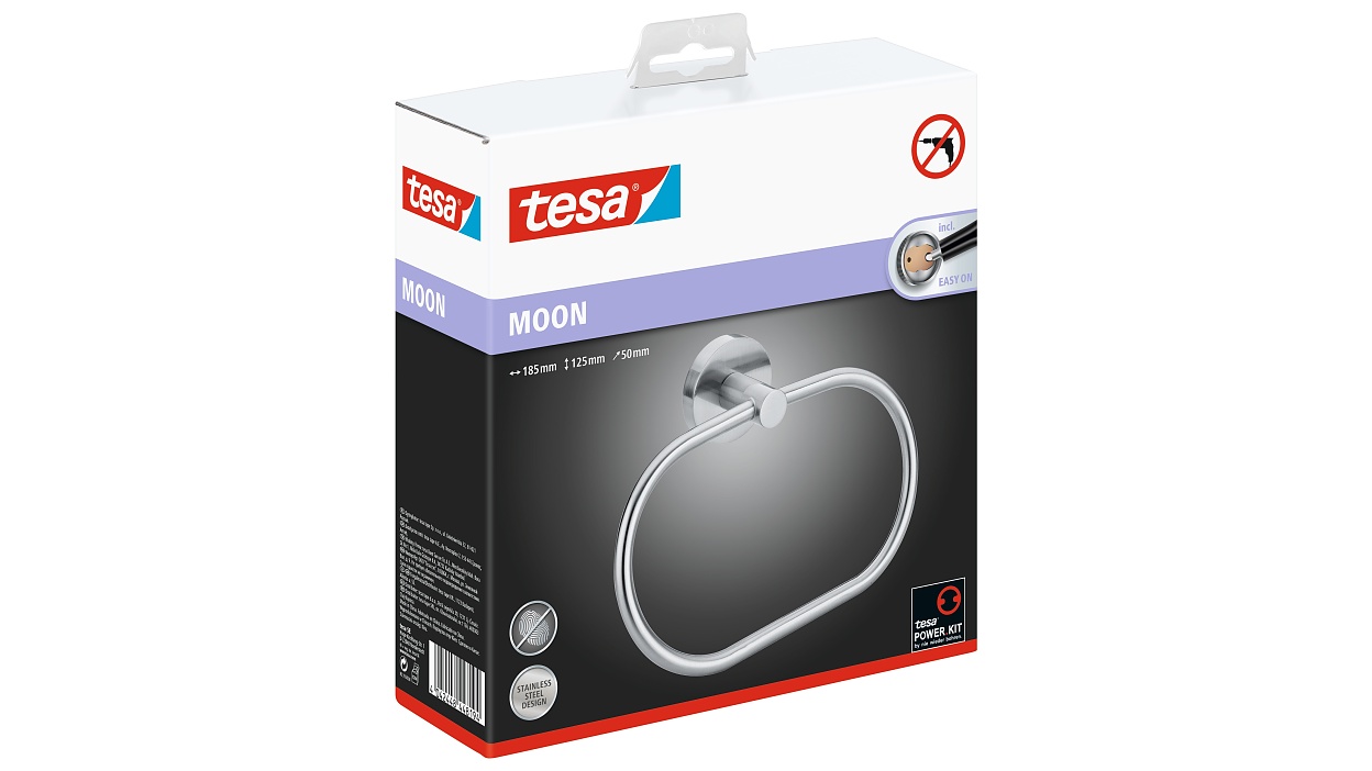 [en-en] tesa Moon Towel Ring