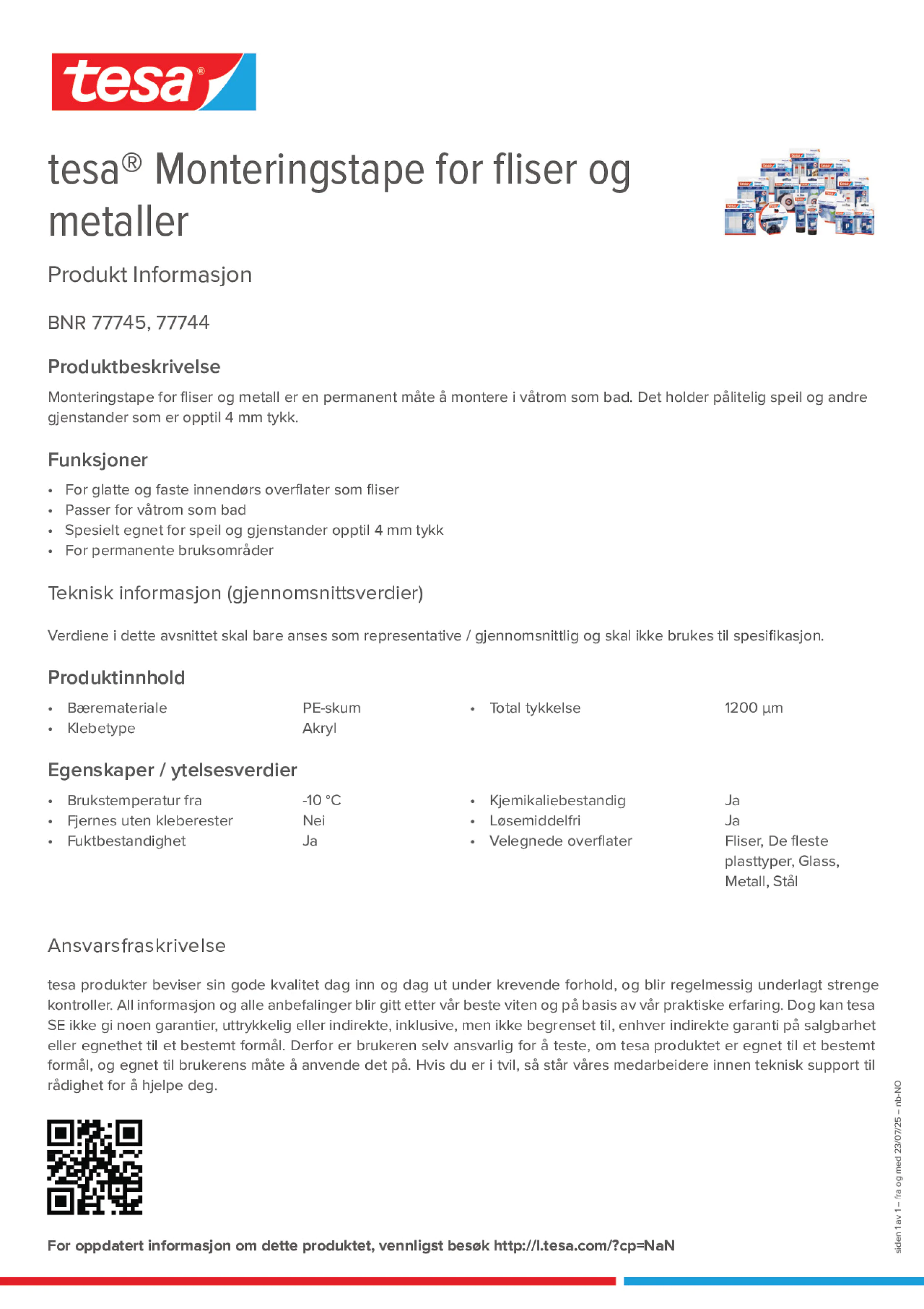 Product information_tesa® 77744_nb-NO