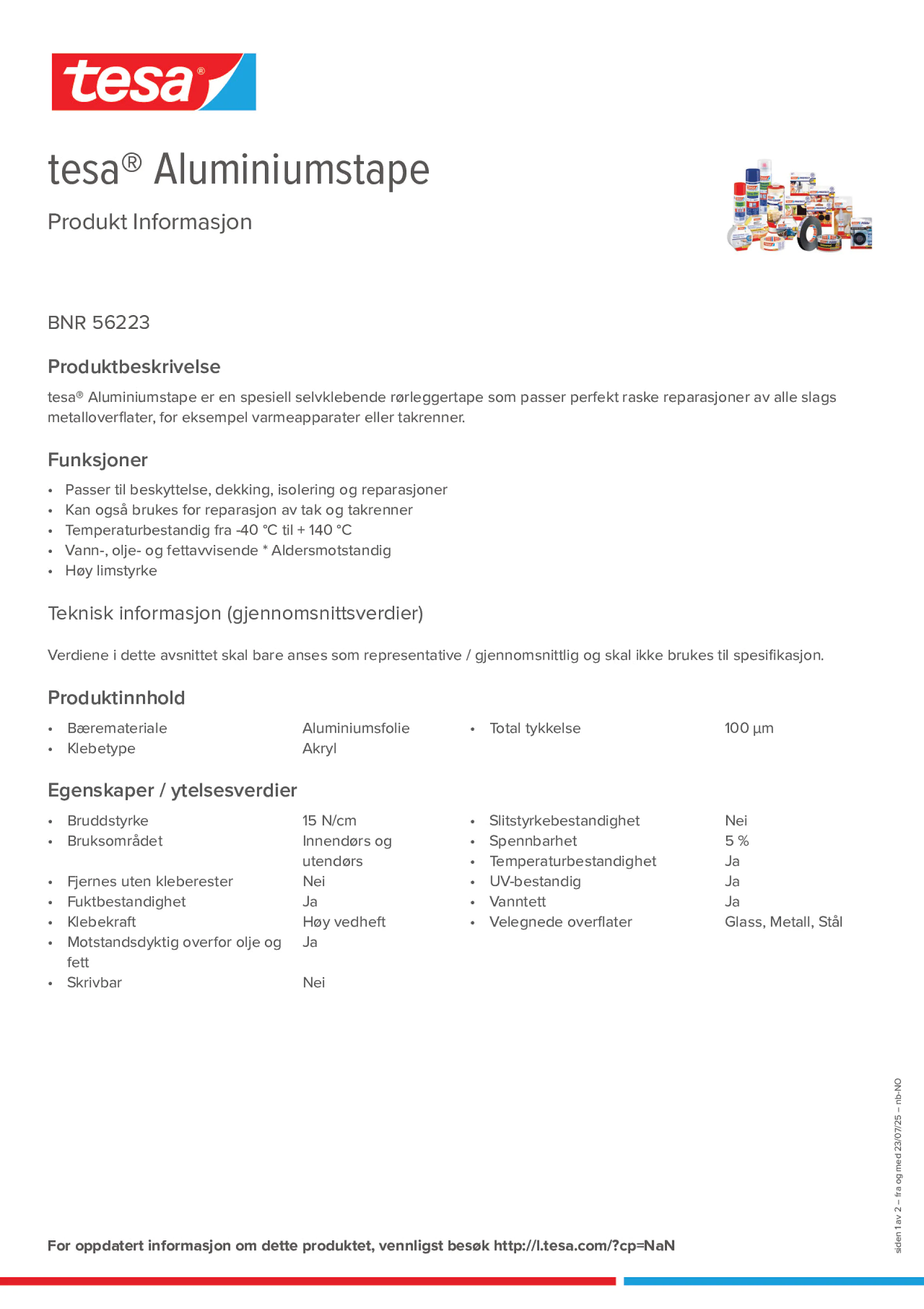 Product information_tesa® 56223_nb-NO