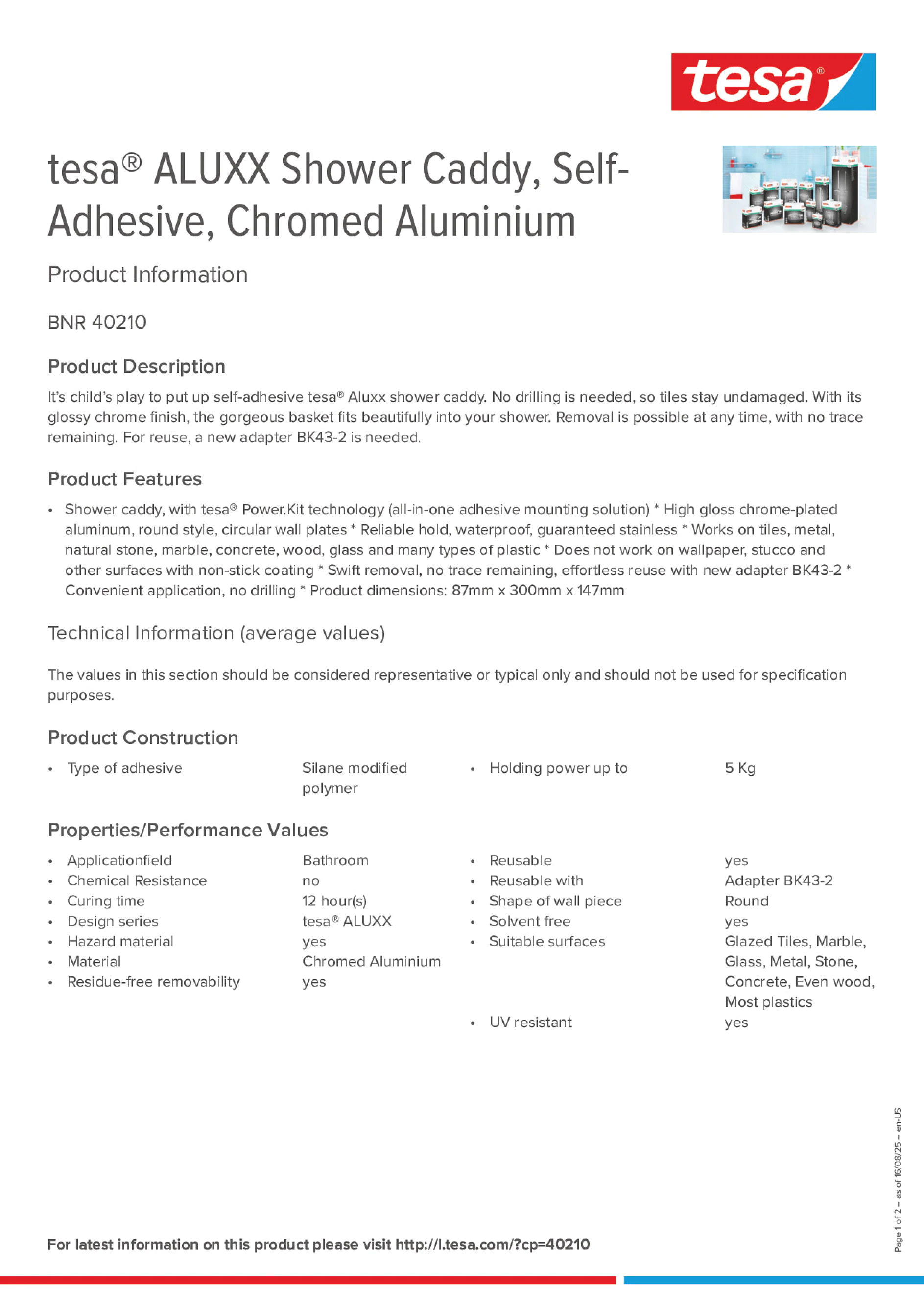 Product information_tesa® 40210_en