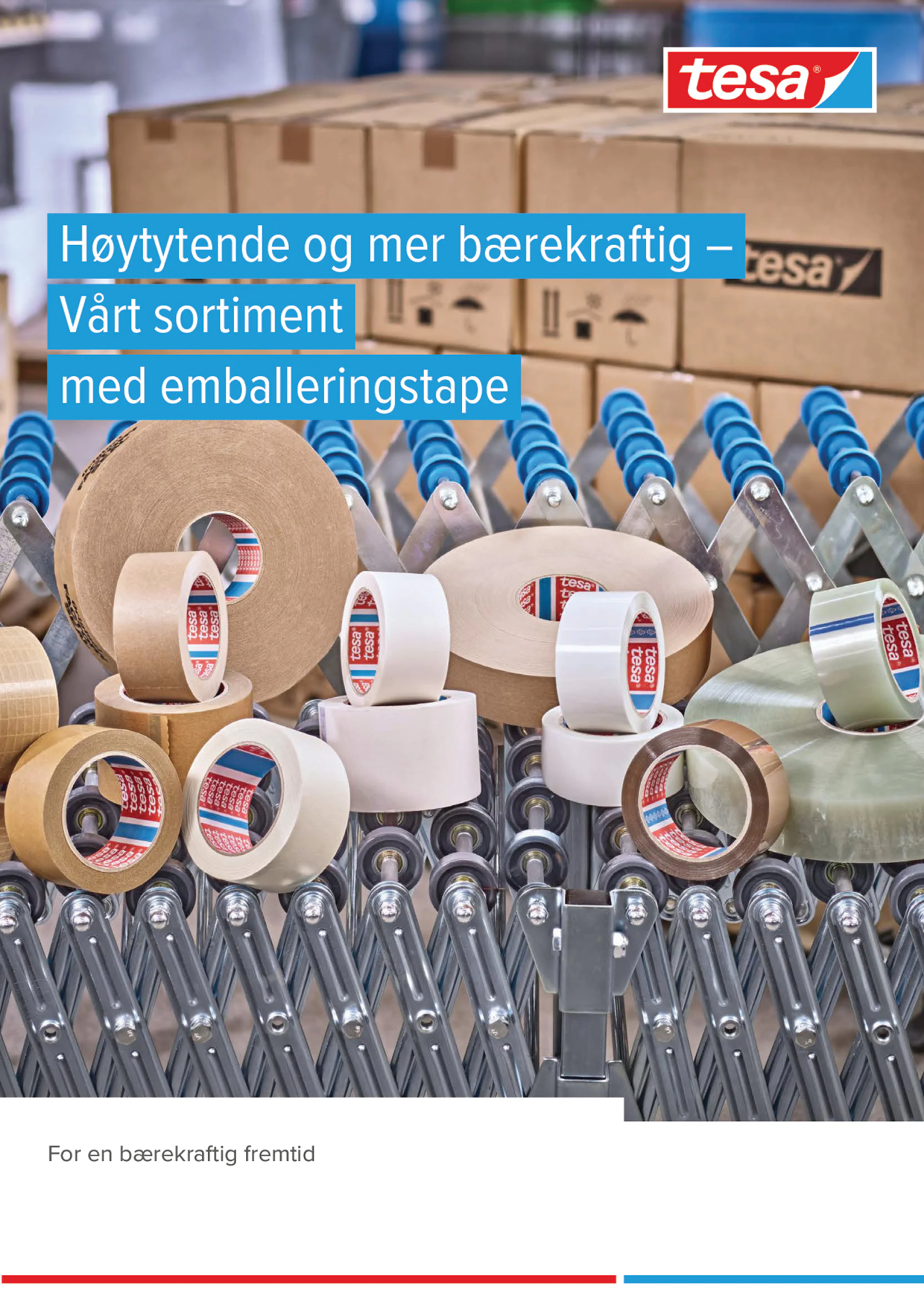 Mer bærekraftig emballasjetape