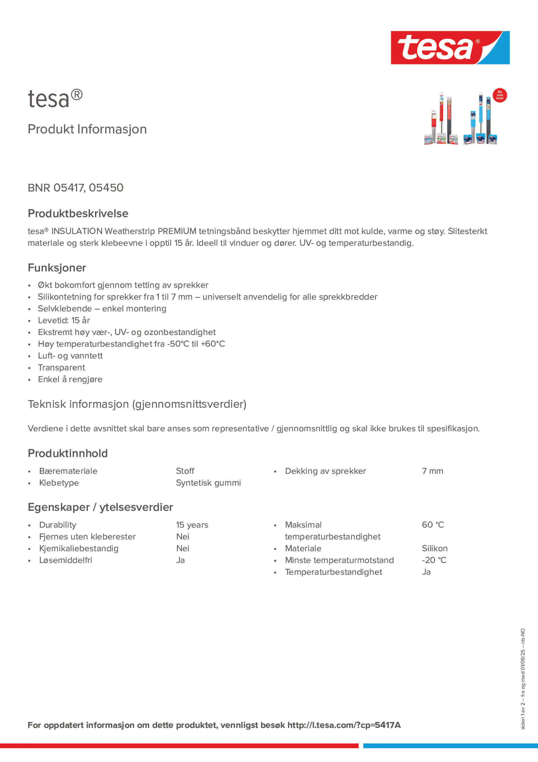 Product information_tesa® 05417_nb-NO