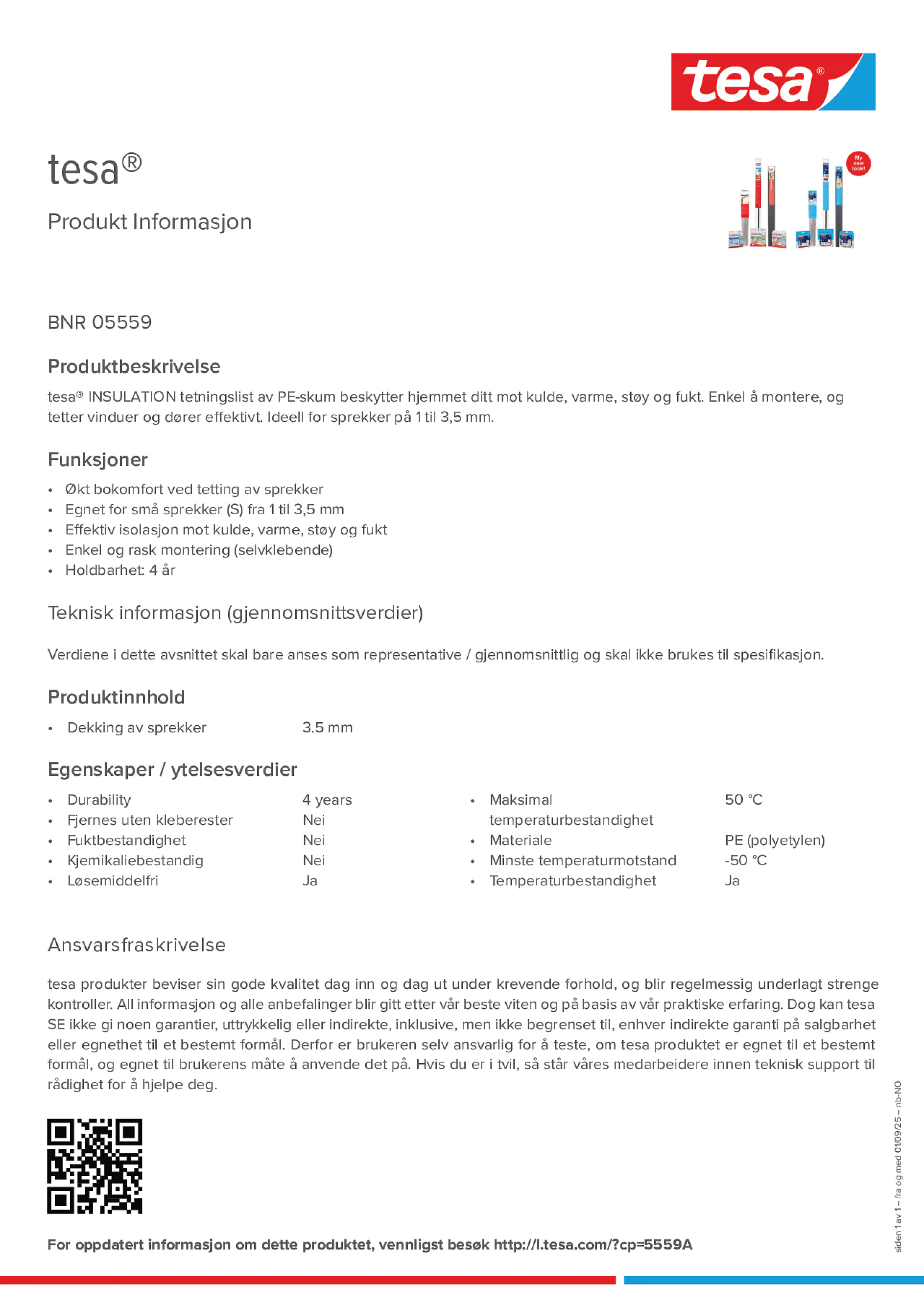 Product information_tesa® 05559_nb-NO