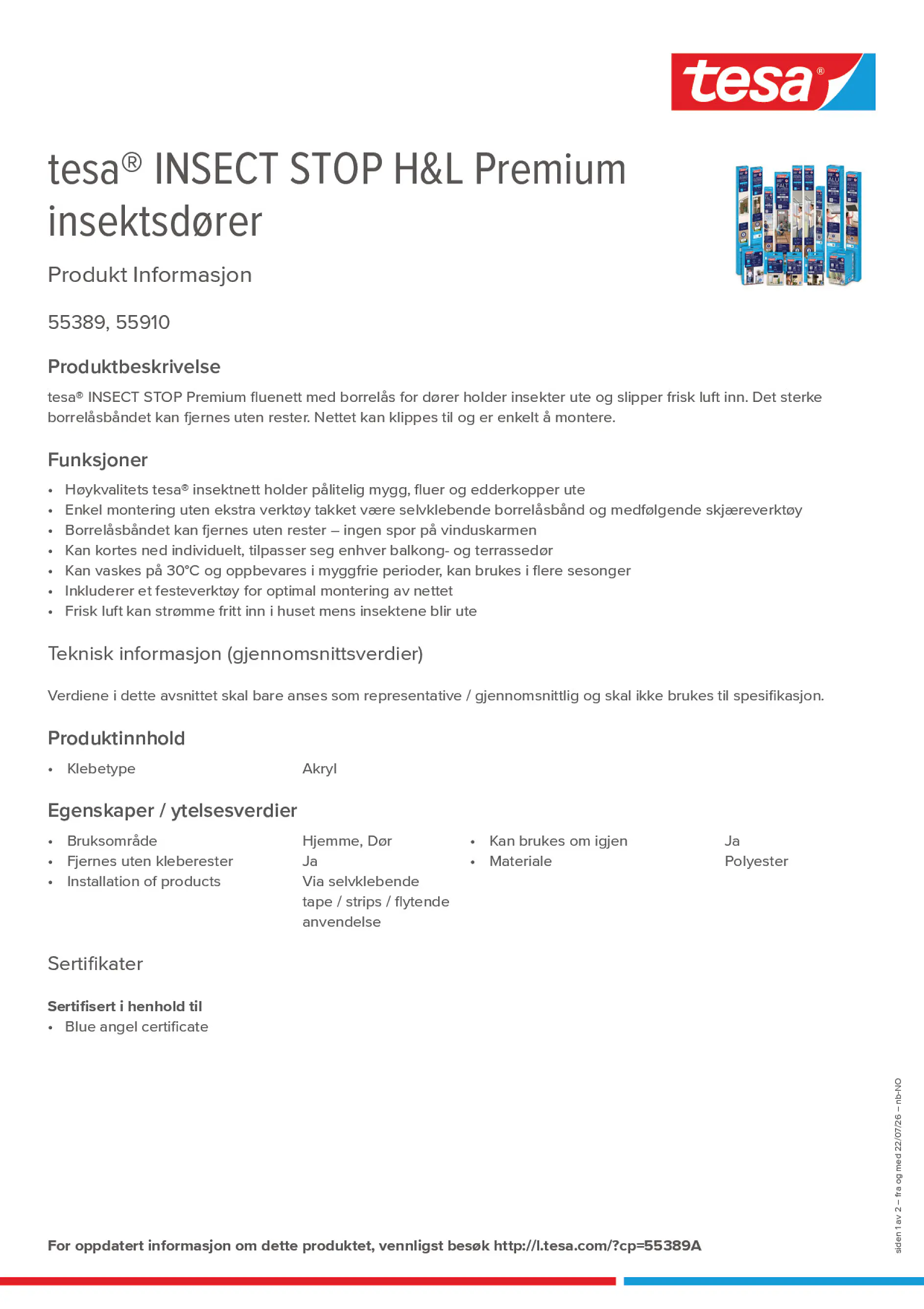 Product information_tesa® 55389A_nb-NO