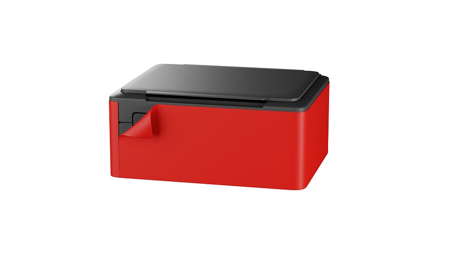 Oppervlaktebescherming Het oppervlak wordt beschermd door tape.