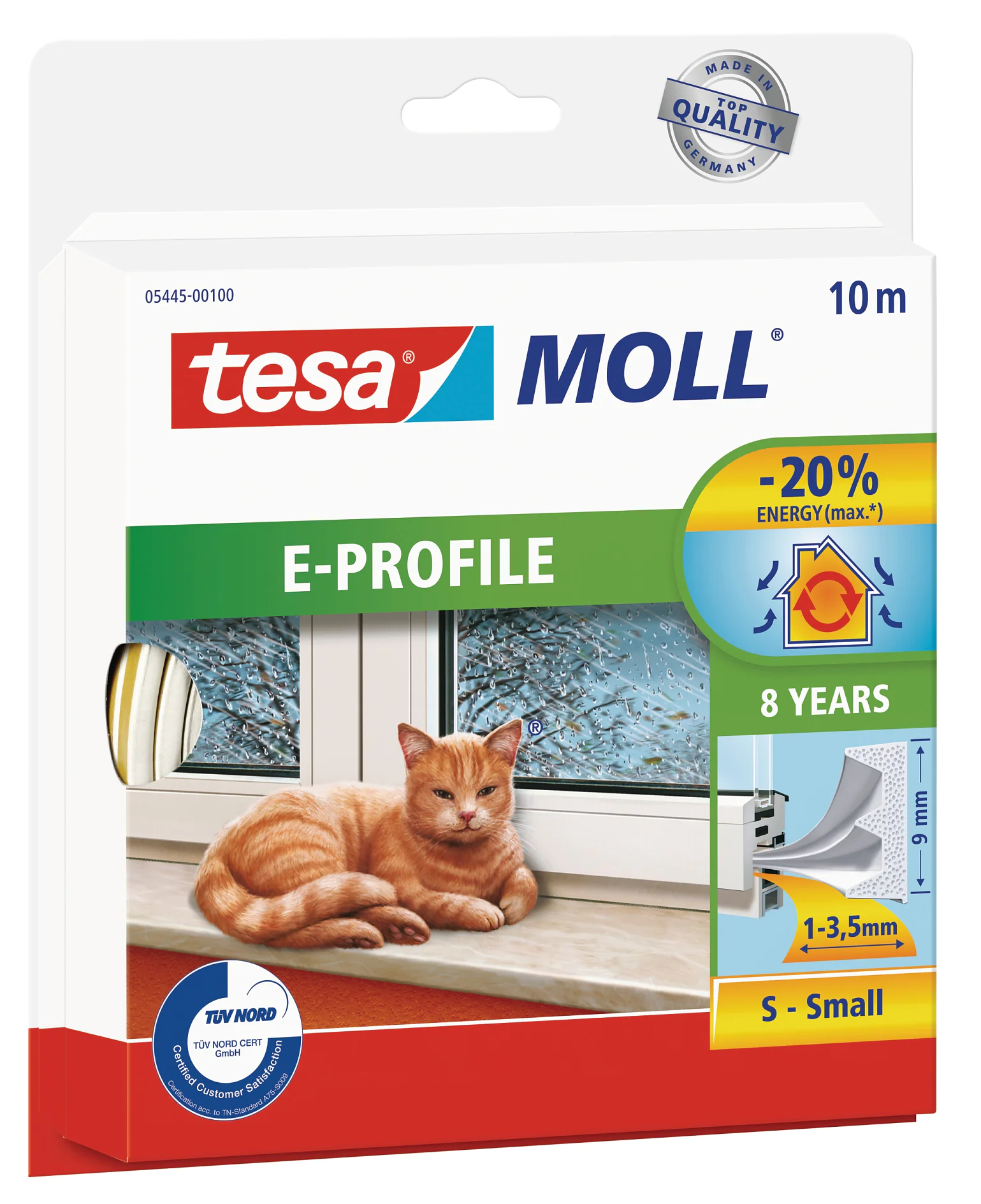 tesa trendpapier 7 / Idee 7: Mülleimer / tesamoll® E-Profil