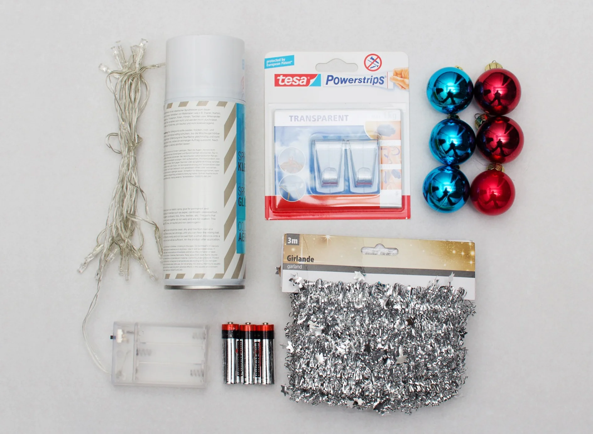 DIY Christmas Tree Step 1: What you need DIY Christmas Tree Step 1: What you need