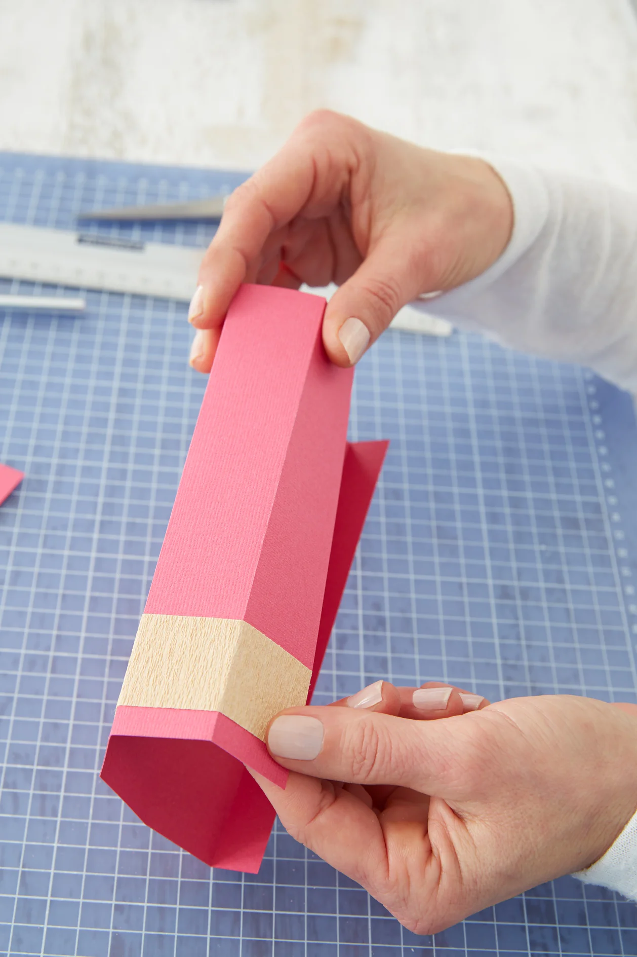 DIY Abecedarian bag / Step 4: Rectangles