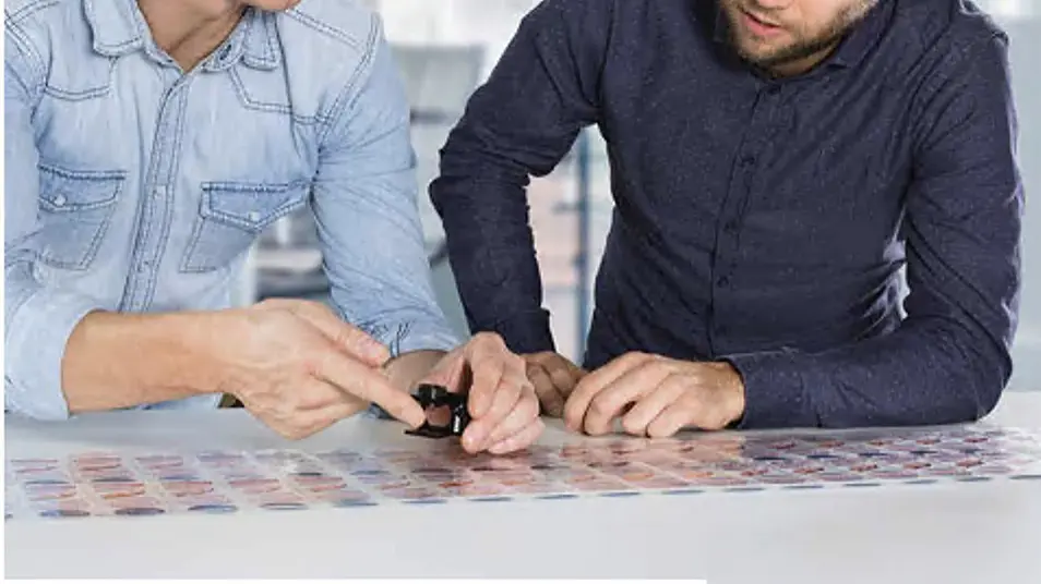 Plate mounting with tesa® Softprint 380 µm / 15 mil