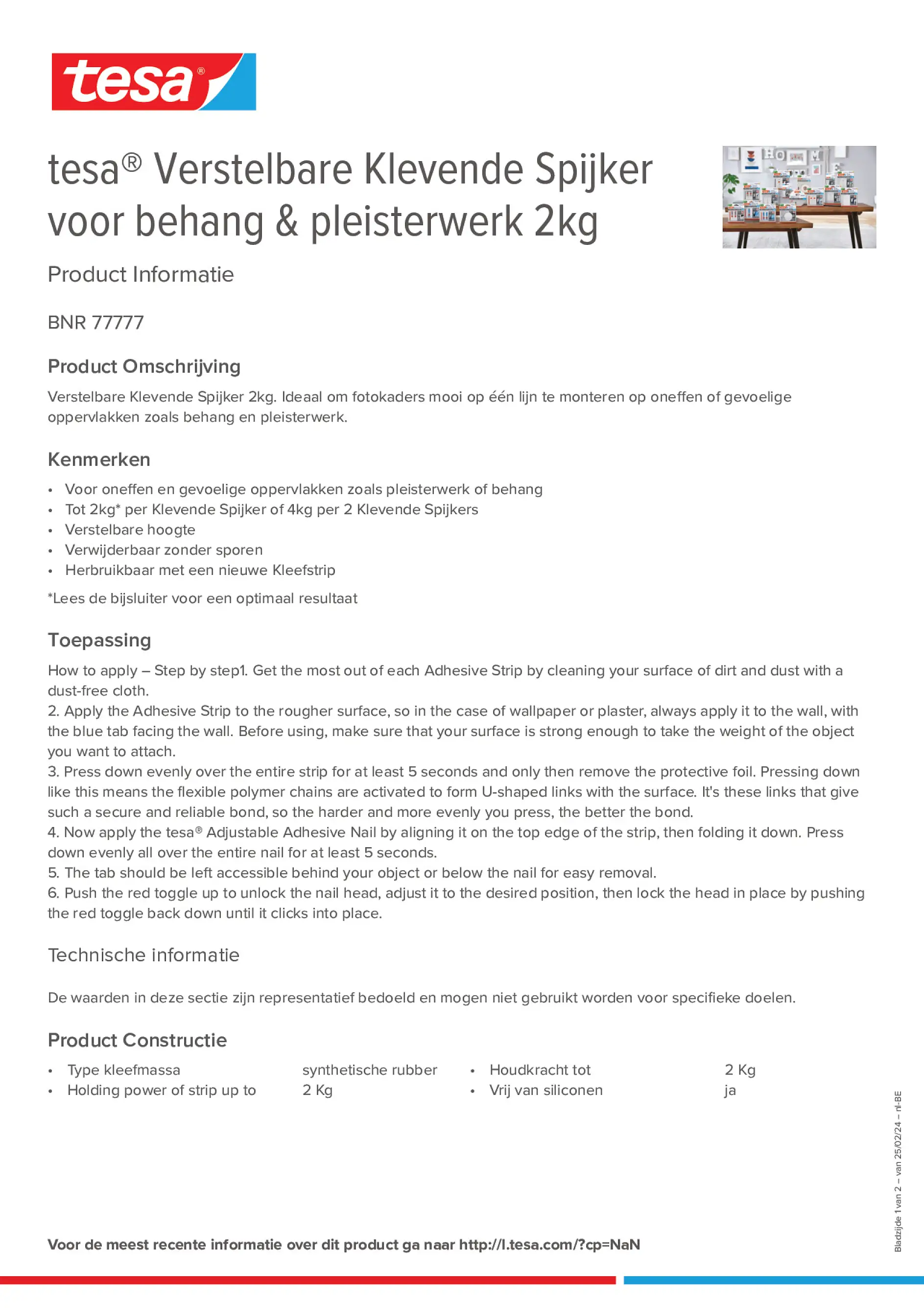 Product information_tesa® 77777_fr-BE_nl-BE