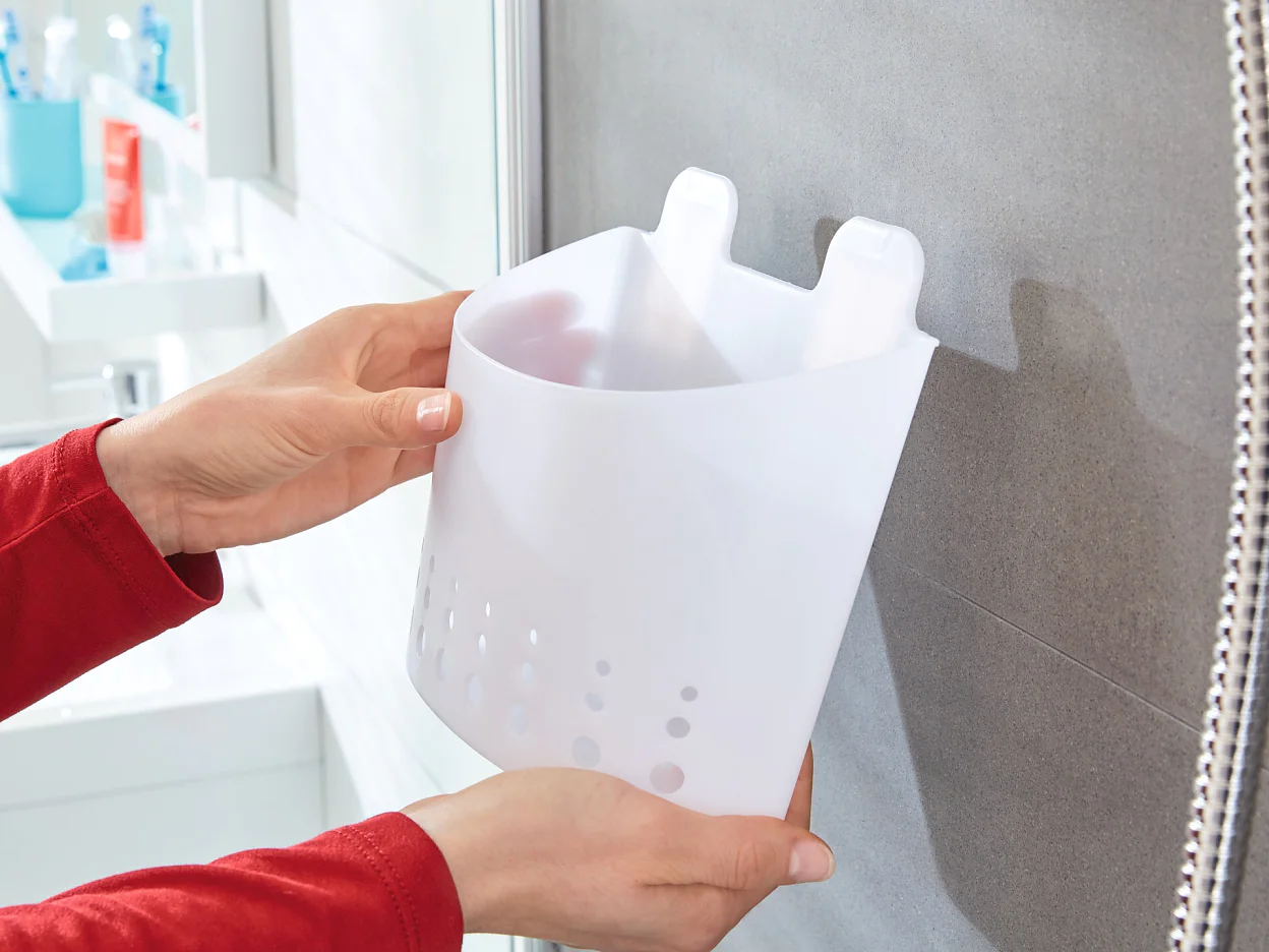 [en-en] tesa Powerstrips Waterproof Basket Large