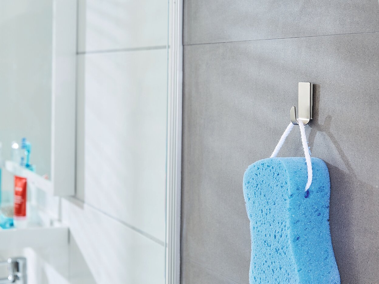 [en-en] tesa Powerstrips Waterproofs Hooks Metal Small