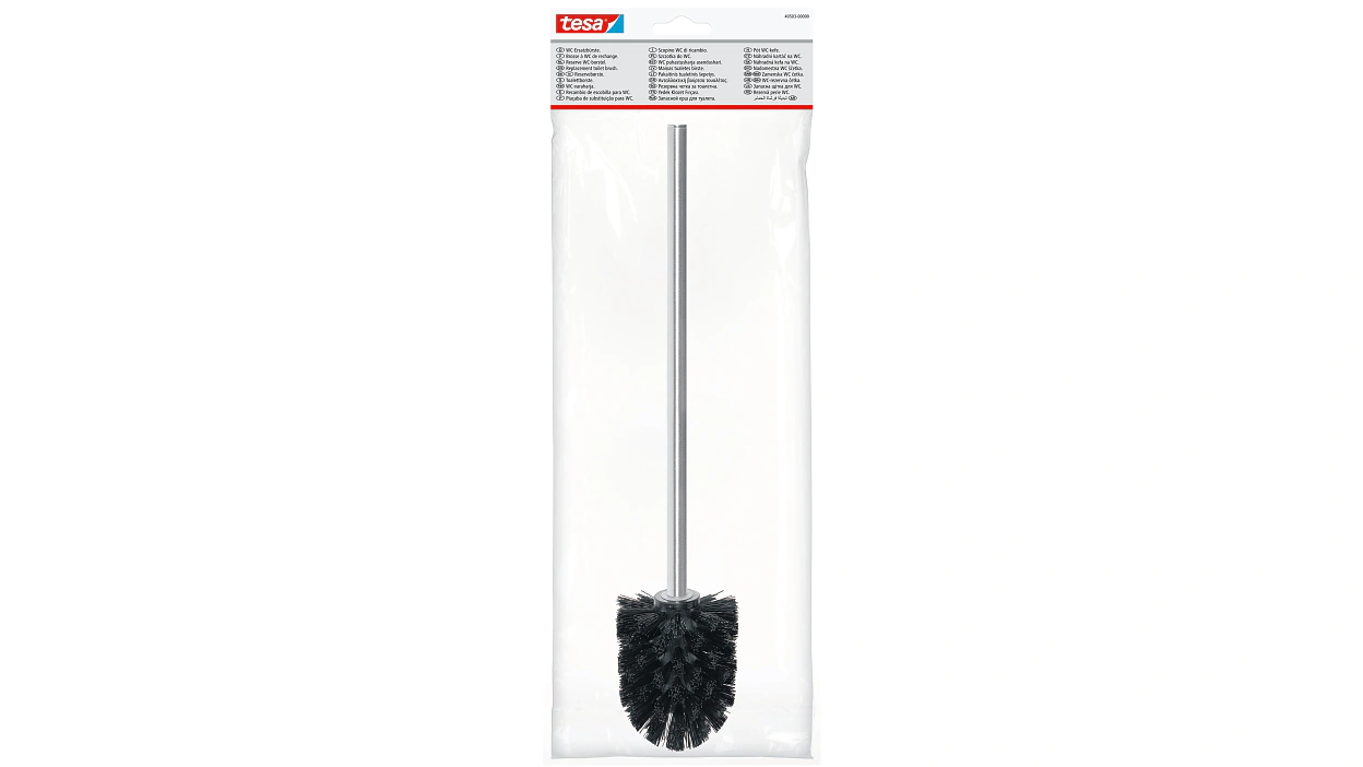 [en-en] tesa Spare Toilet Brush Black