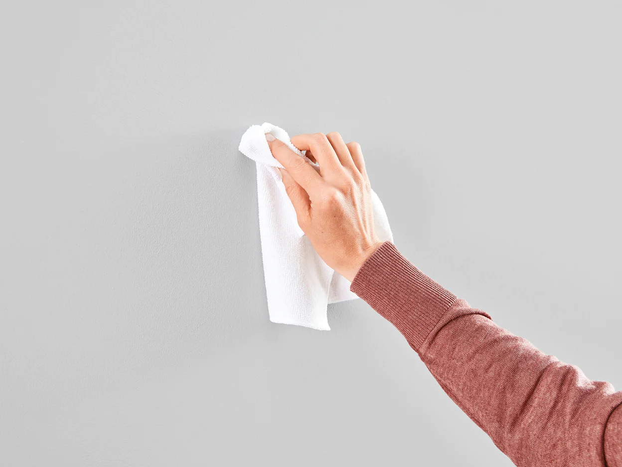 [en-en] tesa SMS adjustable nail for canvas for wallpaper up to 1 kg, step 1 of 6