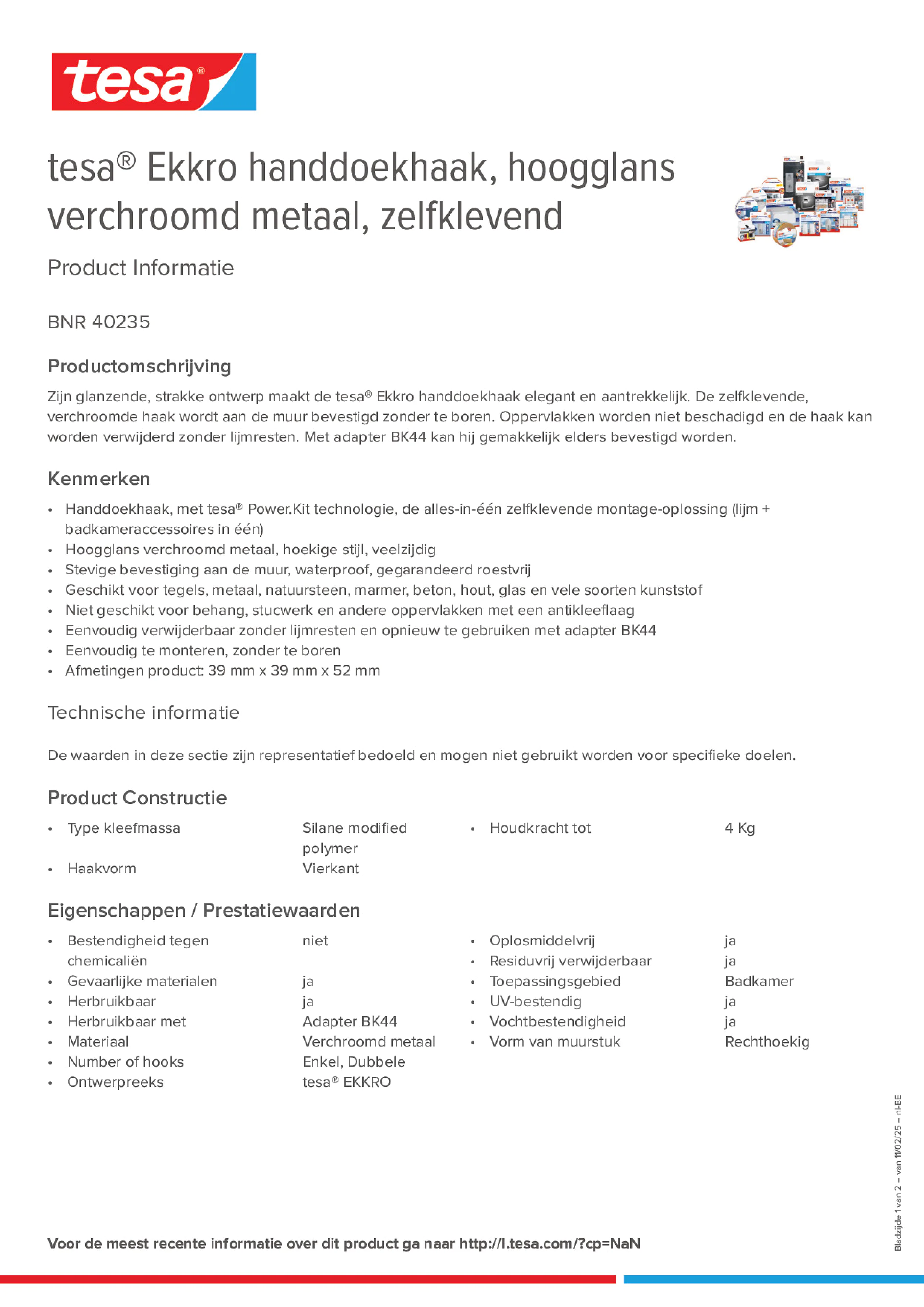 Product information_tesa® 40235_fr-BE_nl-BE