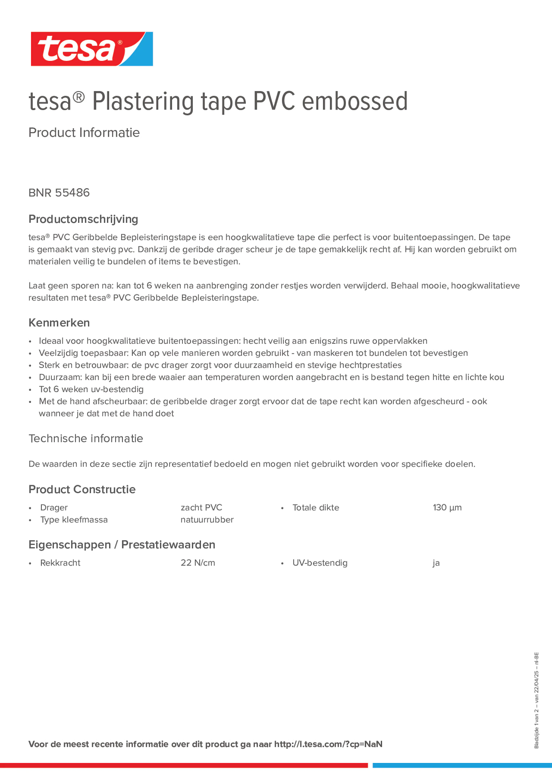Product information_tesa® 55486_fr-BE_nl-BE
