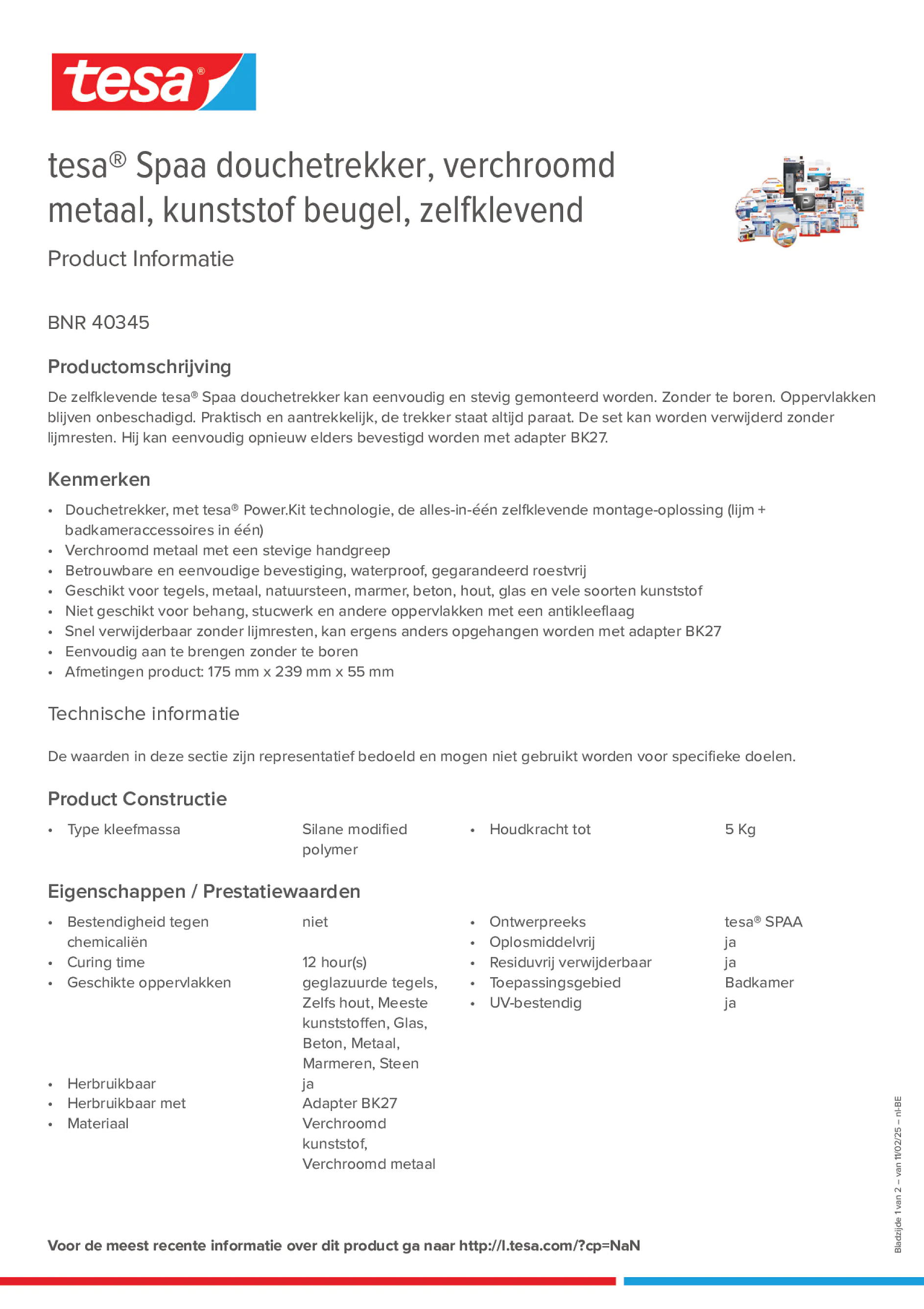 Product information_tesa® 40345_fr-BE_nl-BE
