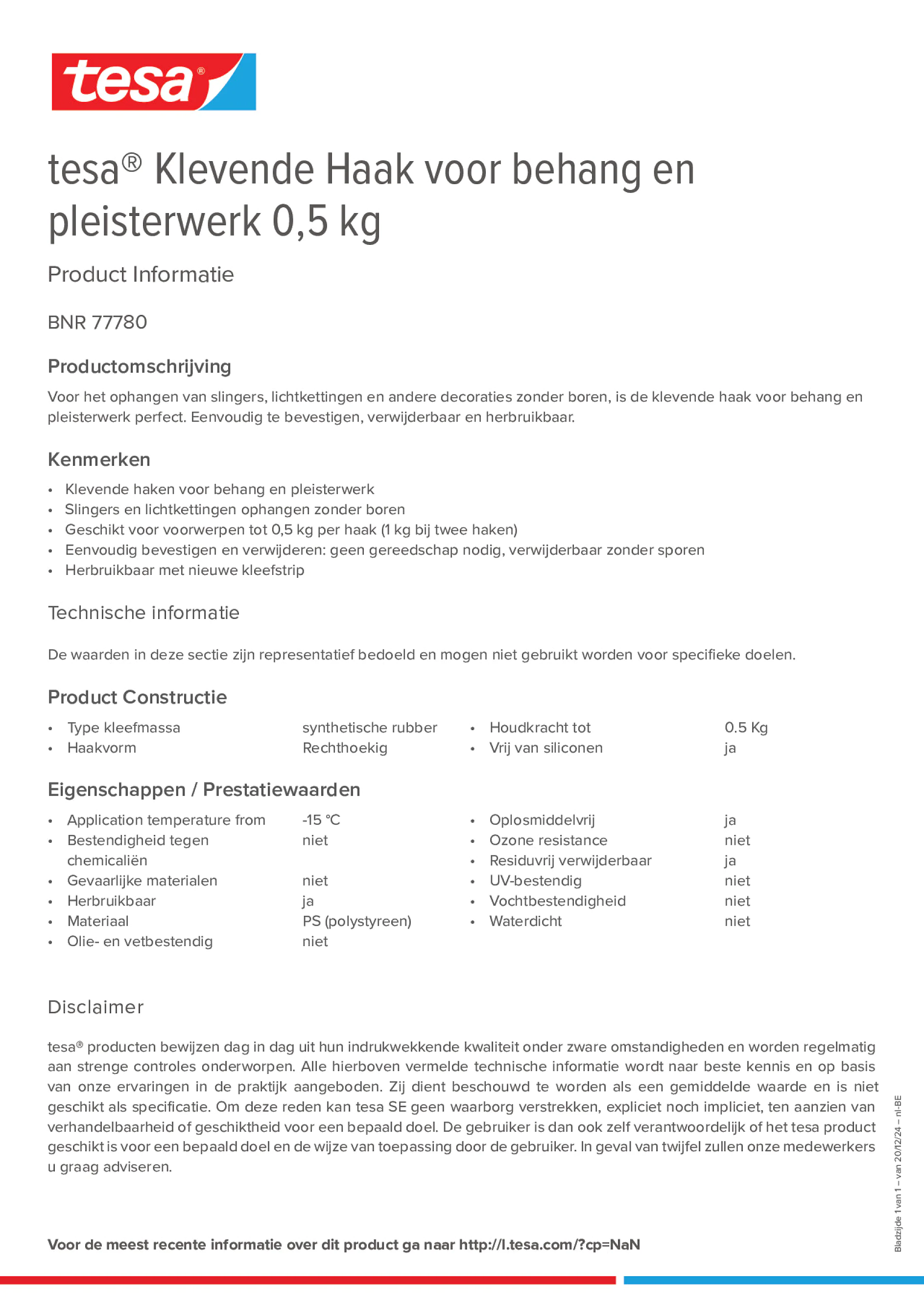 Product information_tesa® 64348_fr-BE_nl-BE