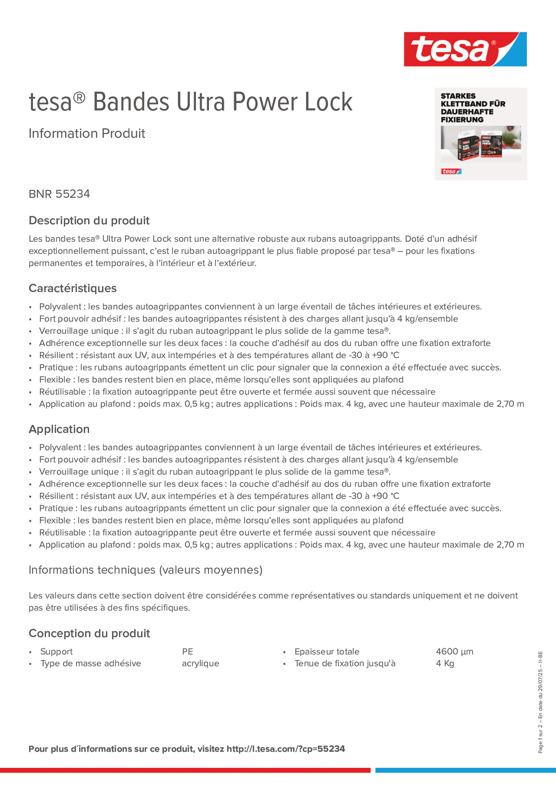 Product information_tesa® 55234_fr-BE_nl-BE