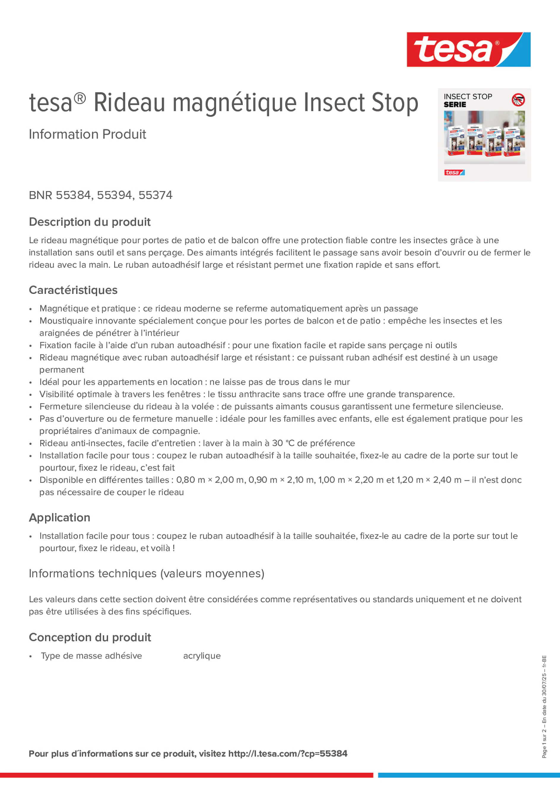 Product information_tesa® 55384_fr-BE_nl-BE