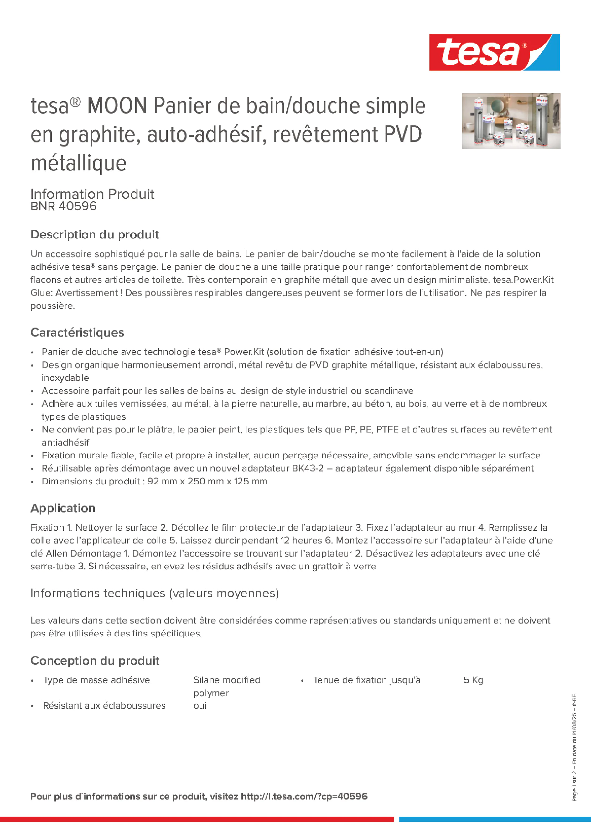 Product information_tesa® 40596_fr-BE_nl-BE