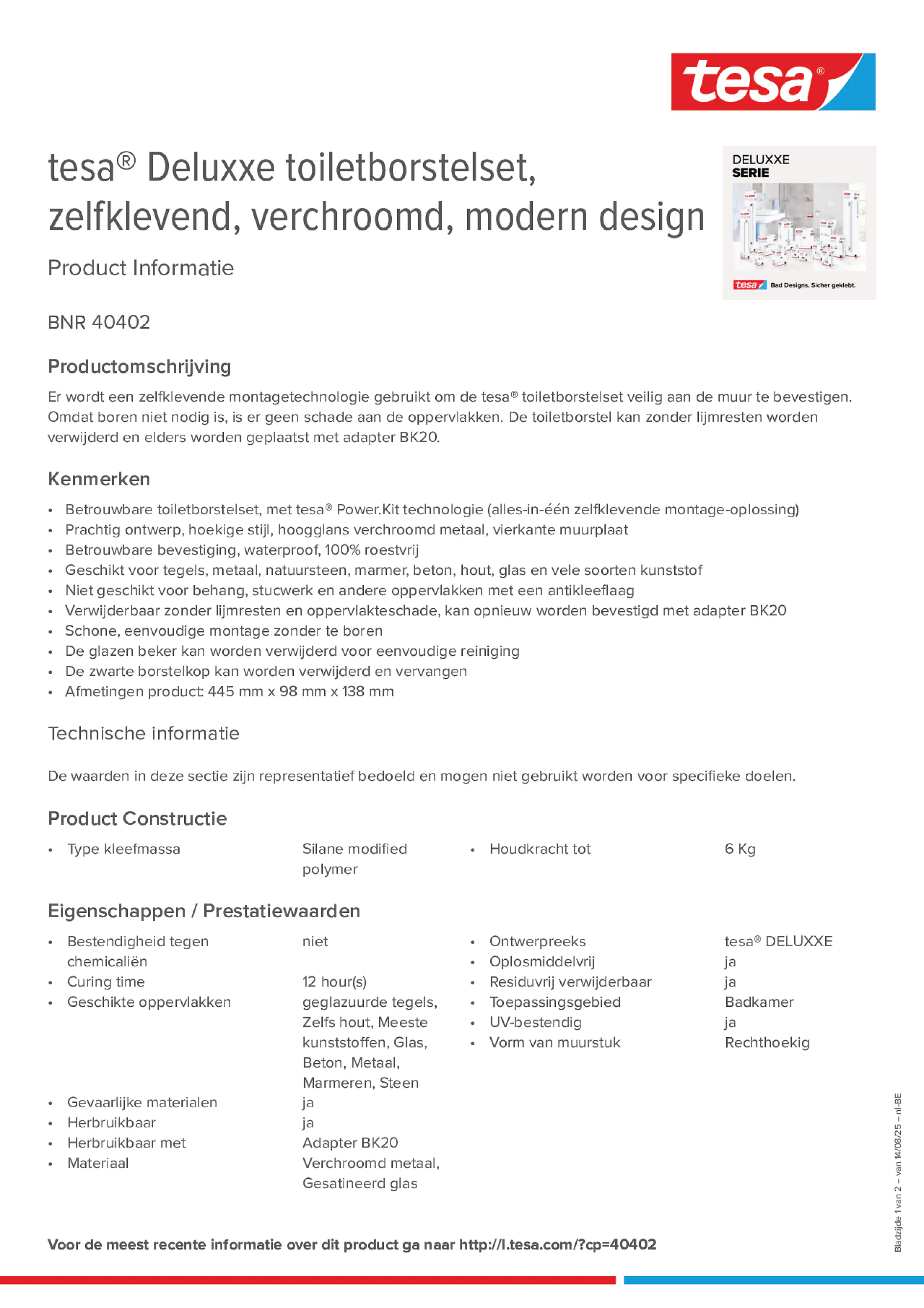 Product information_tesa® 40402_fr-BE_nl-BE