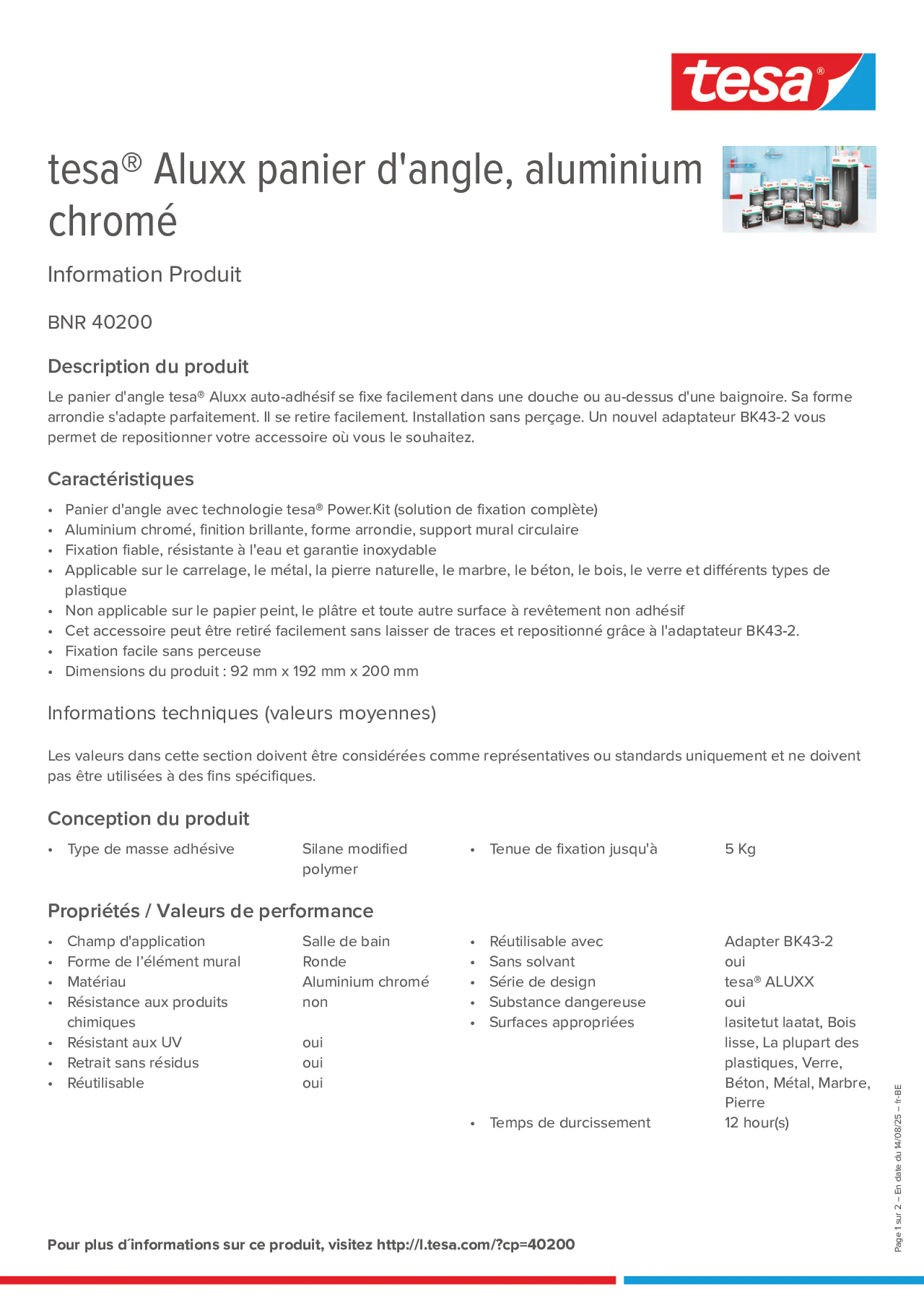 Product information_tesa® 40200_fr-BE_nl-BE