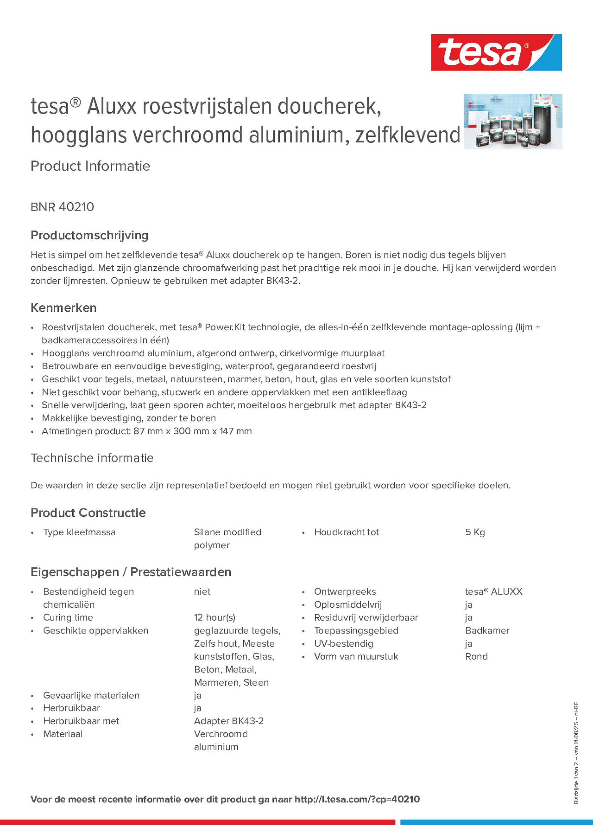 Product information_tesa® 40210_fr-BE_nl-BE