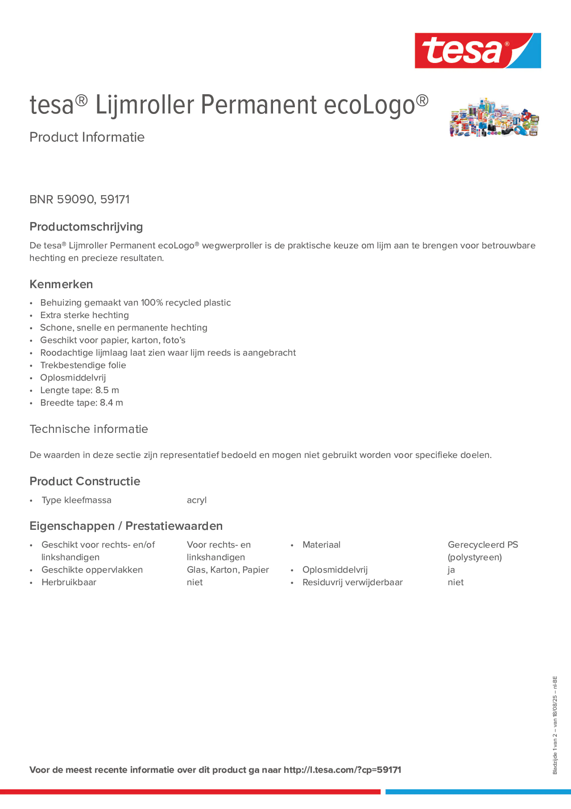 Product information_tesa® 59090_fr-BE_nl-BE