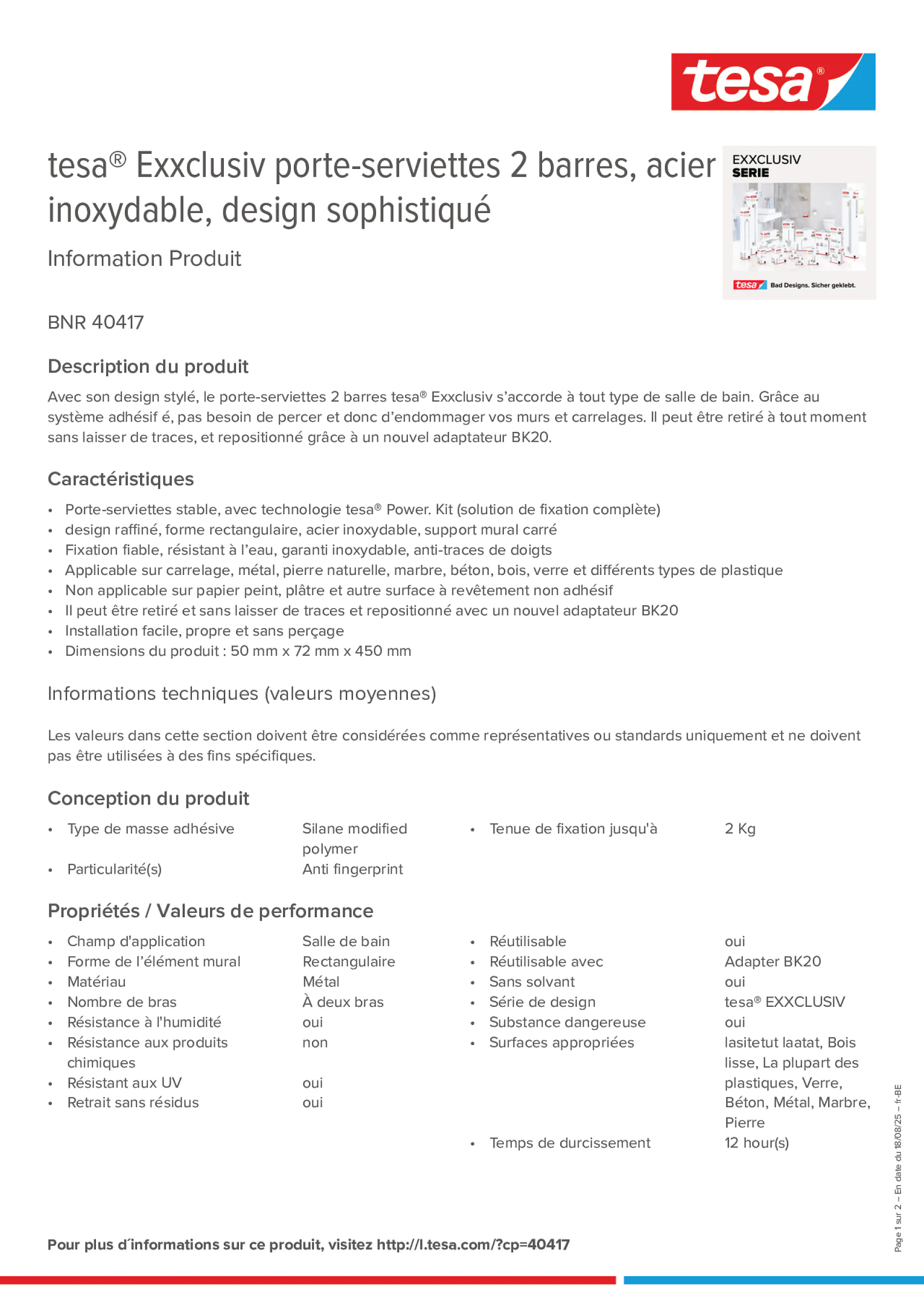 Product information_tesa® 40417_fr-BE_nl-BE