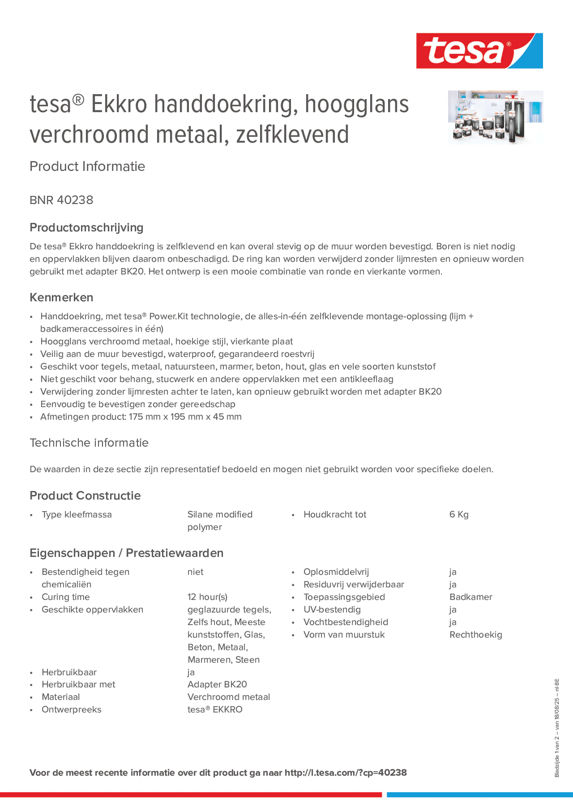 Product information_tesa® 40238_fr-BE_nl-BE