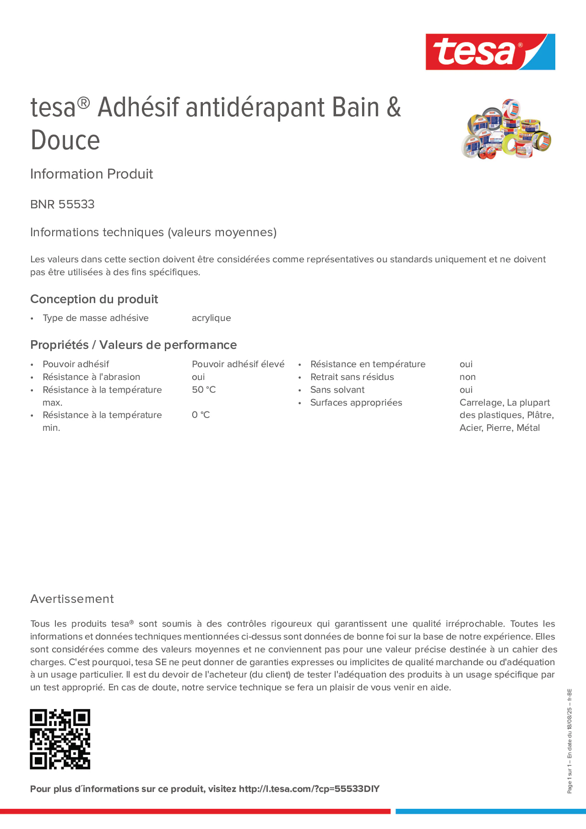 Product information_tesa® 55533_fr-BE_nl-BE