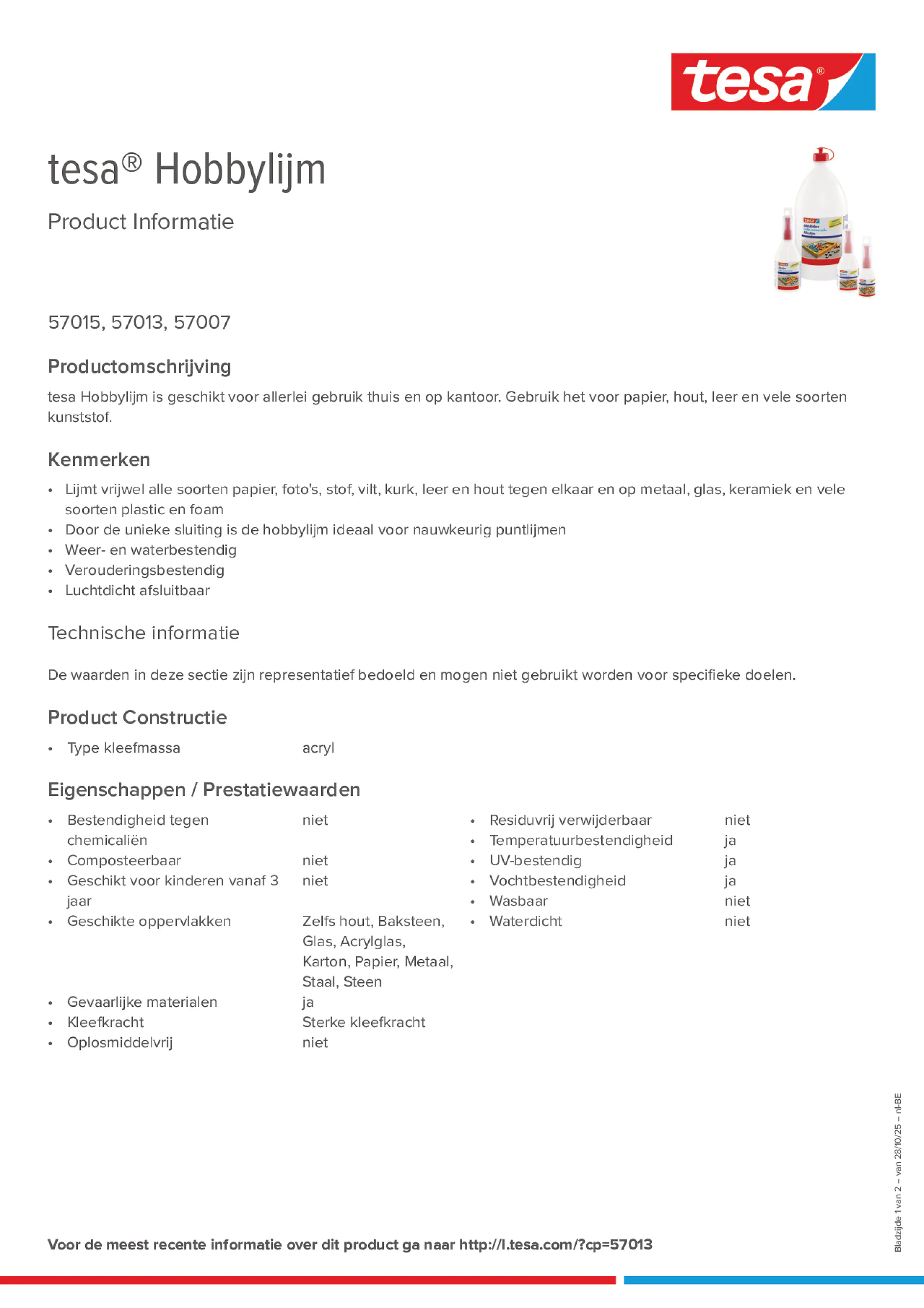 Product information_tesa® 57827_fr-BE_nl-BE