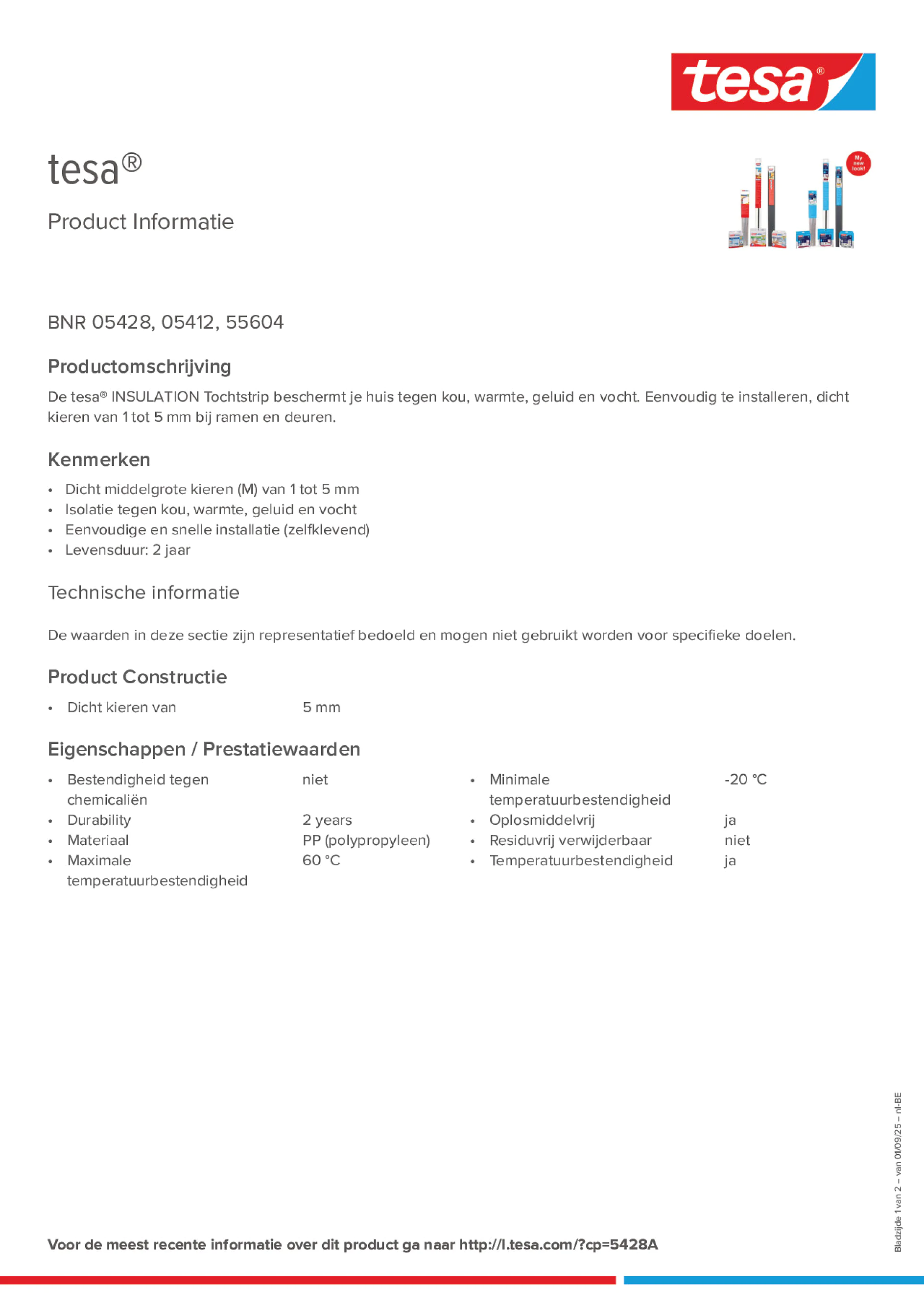 Product information_tesa® 05428_fr-BE_nl-BE