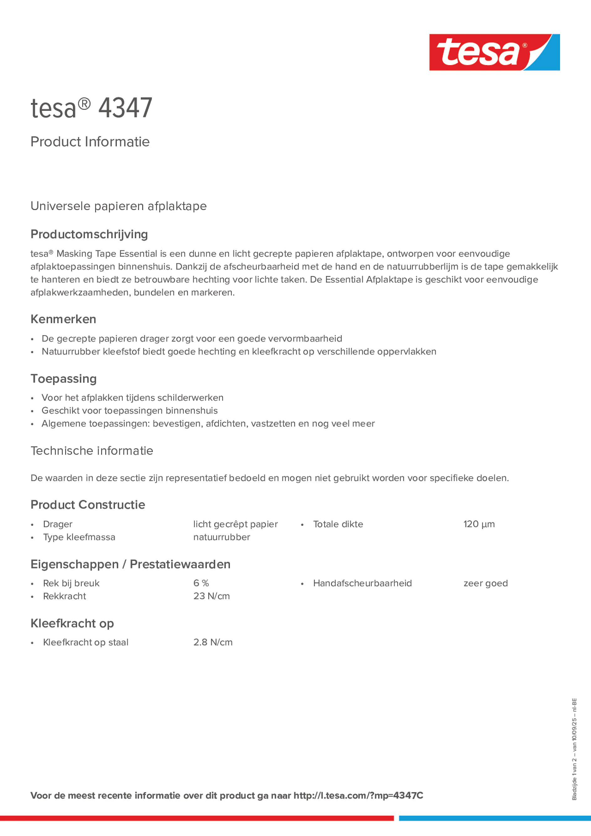 Product information_tesa® 04347_fr-BE_nl-BE