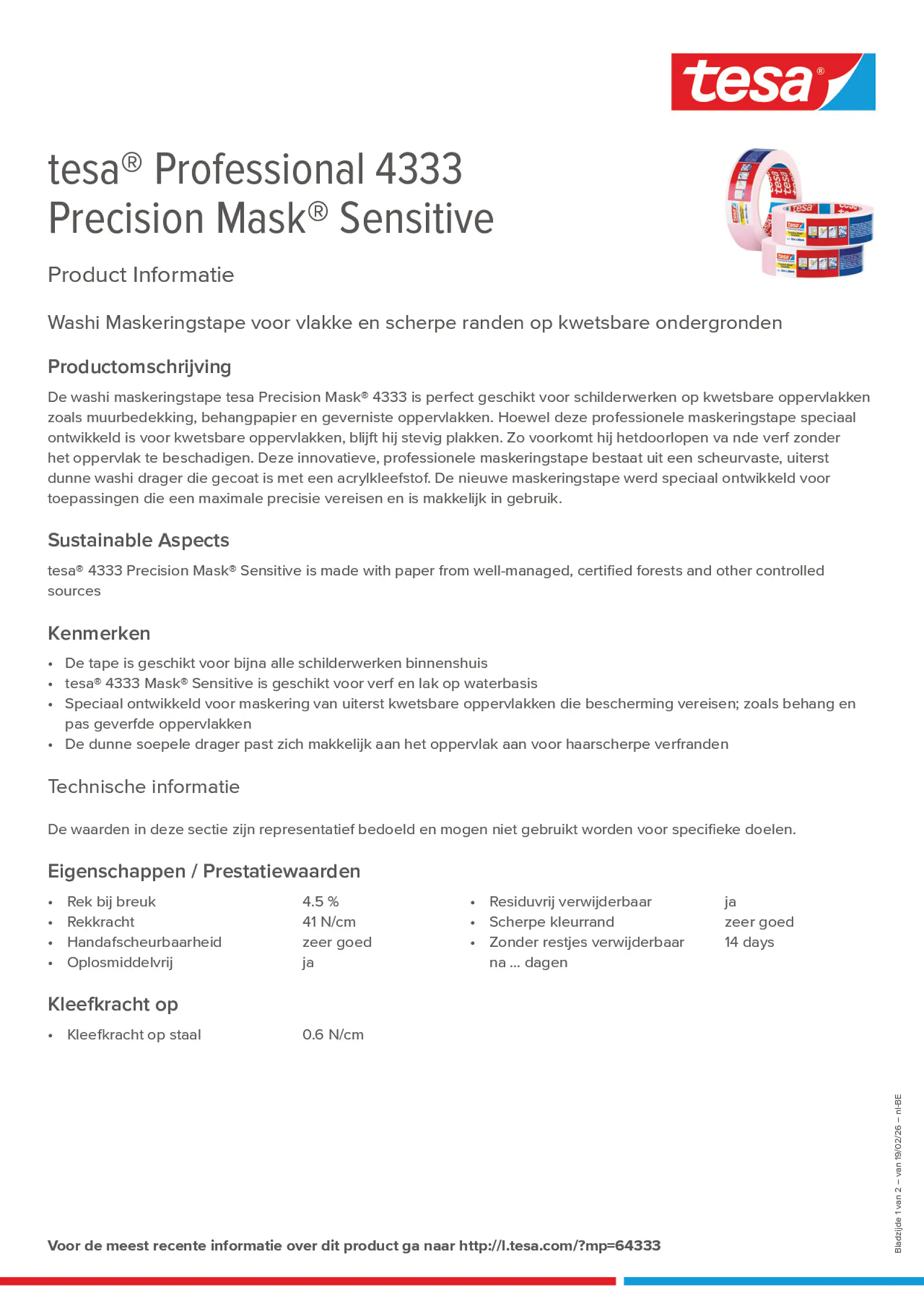 Product information_tesa® 04333_fr-BE_nl-BE