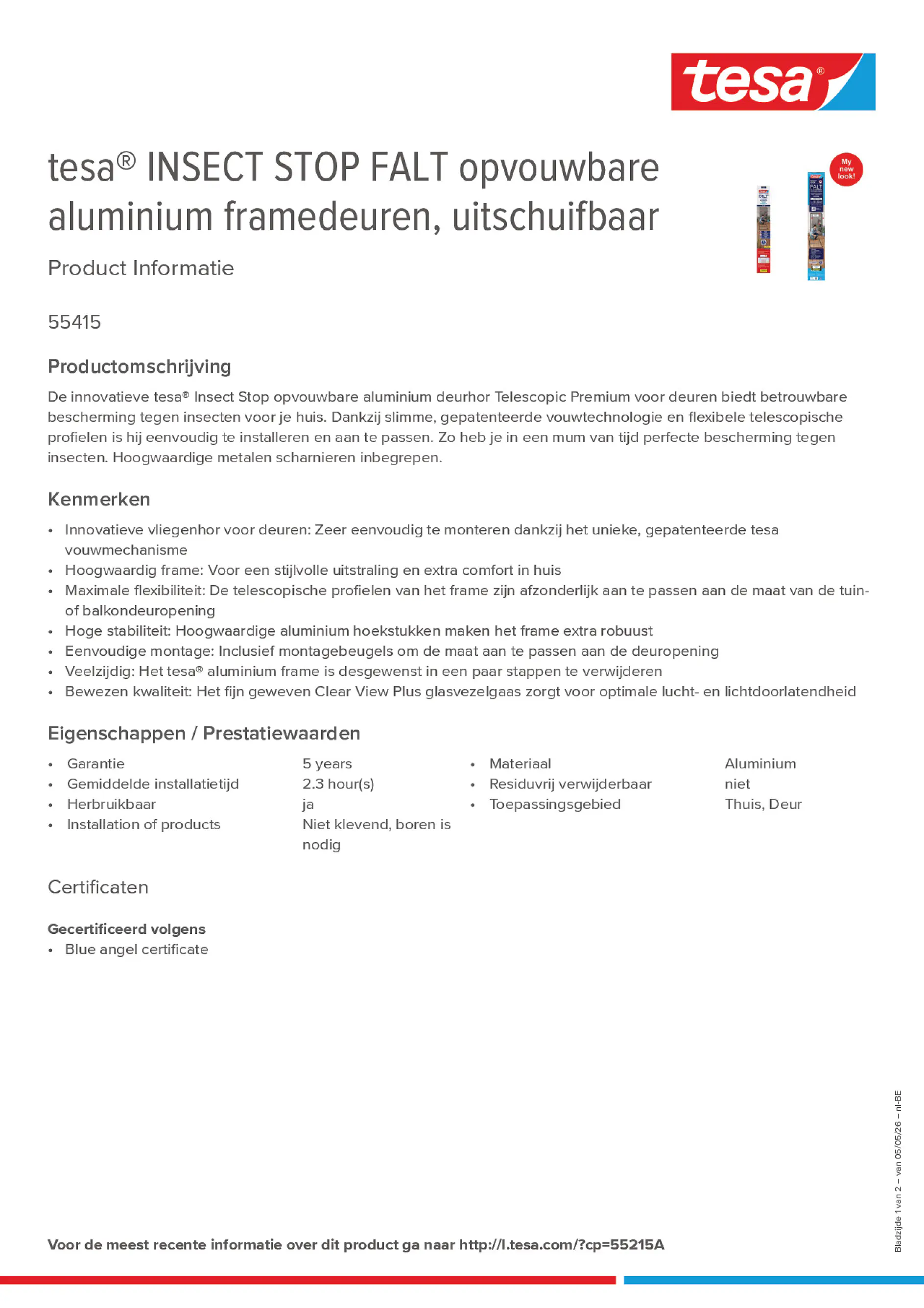 Product information_tesa® 55215A_fr-BE_nl-BE