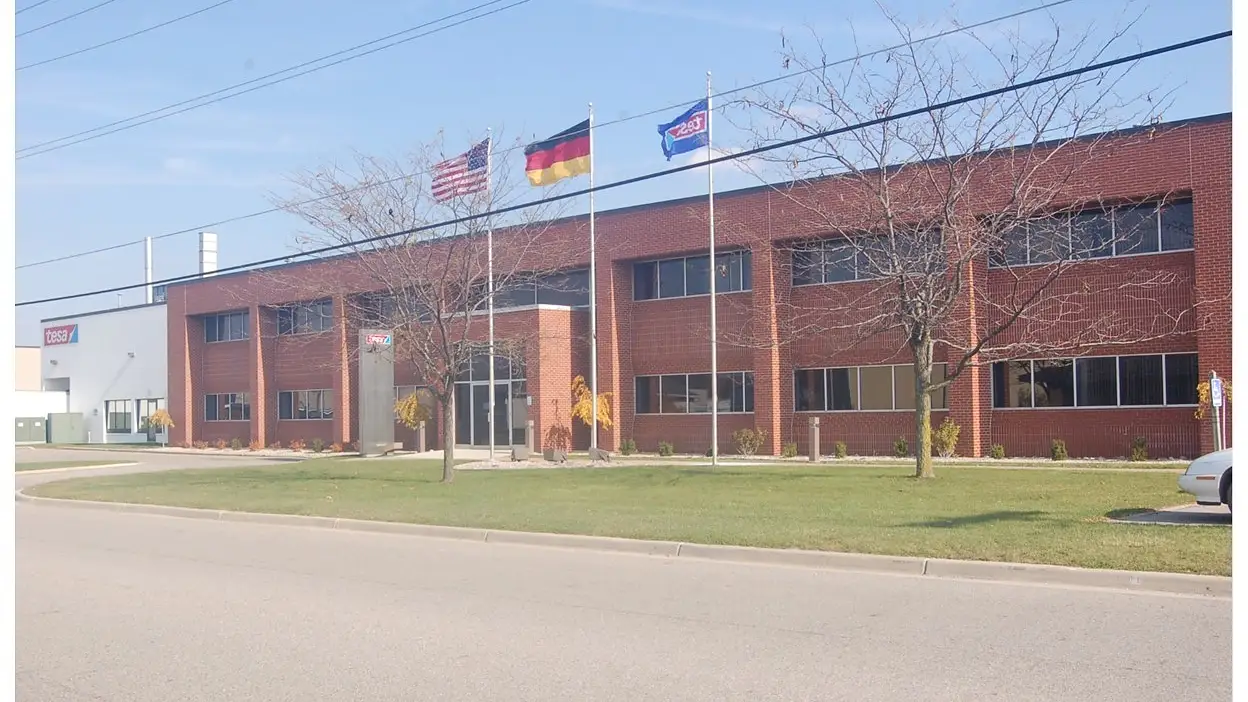 tesa-fabriek in Sparta, Michigan, VS