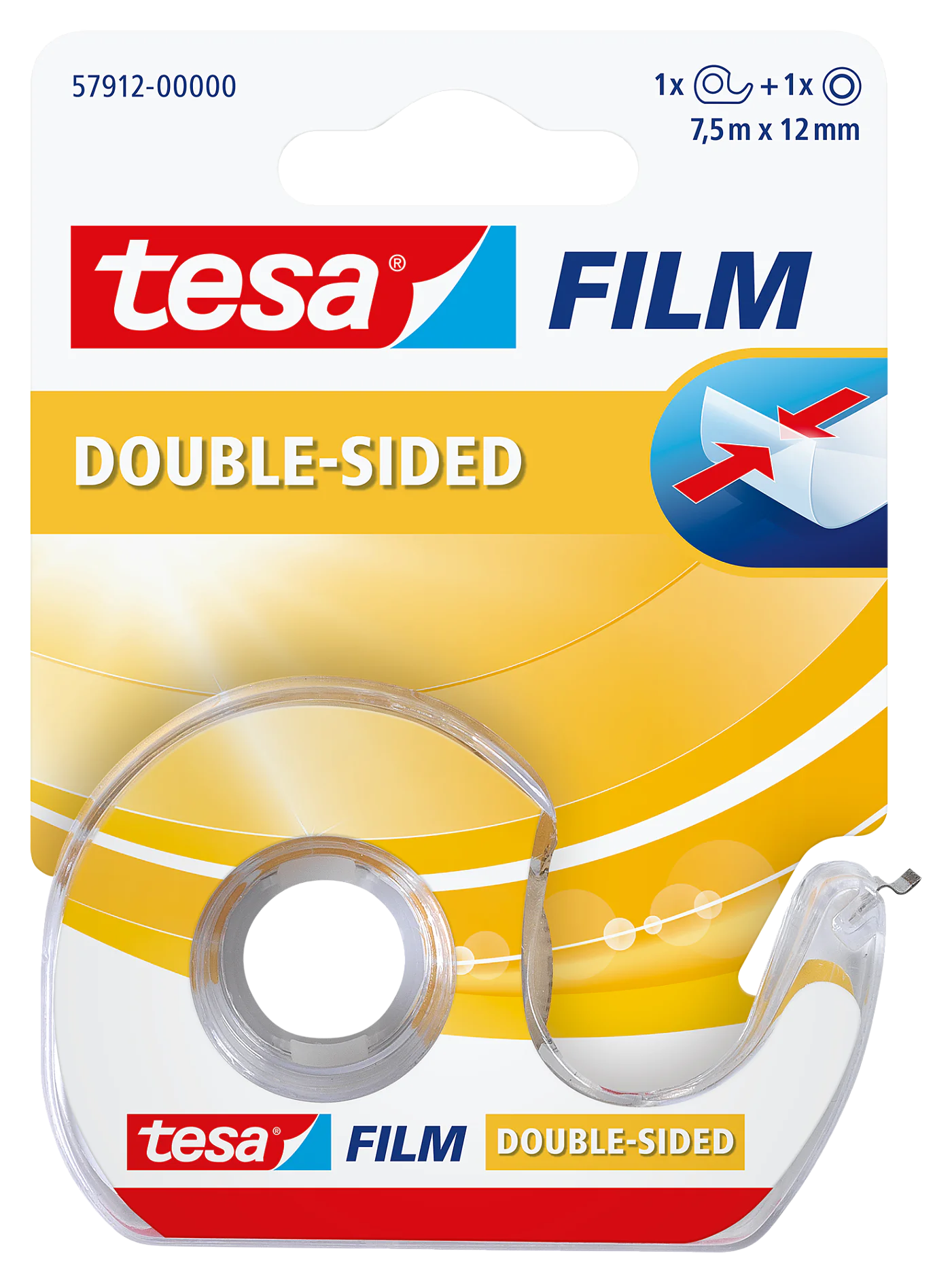 57912-00000
4042448899743
tesa Film double-sided Abroller und 1x7,5m:12mm