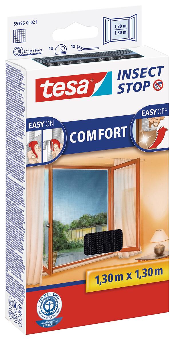 doorgaan met Landgoed kapsel tesa® Insect Stop Comfort Klittenband voor ramen - tesa