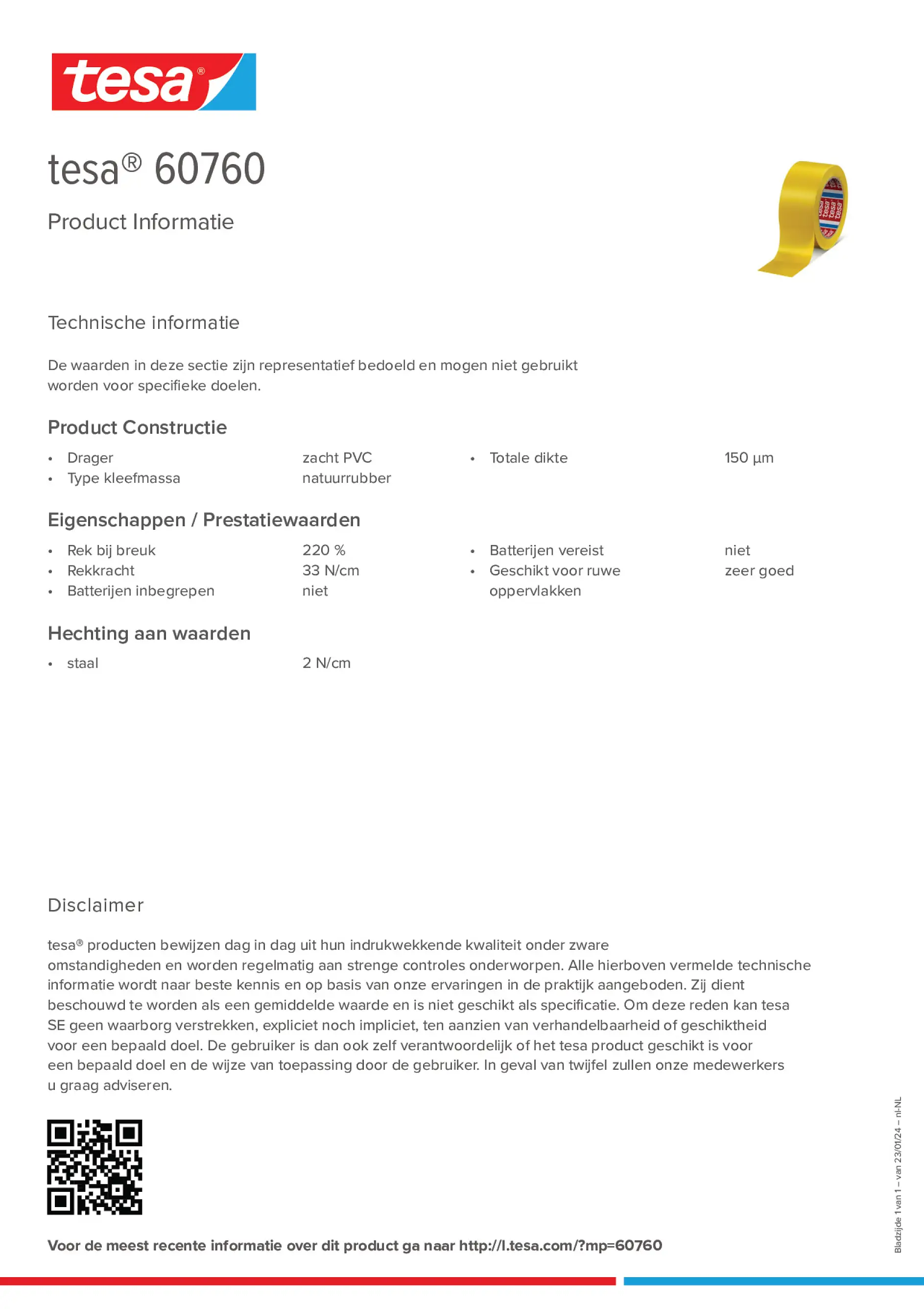 Product information_tesa® 60760_nl-NL