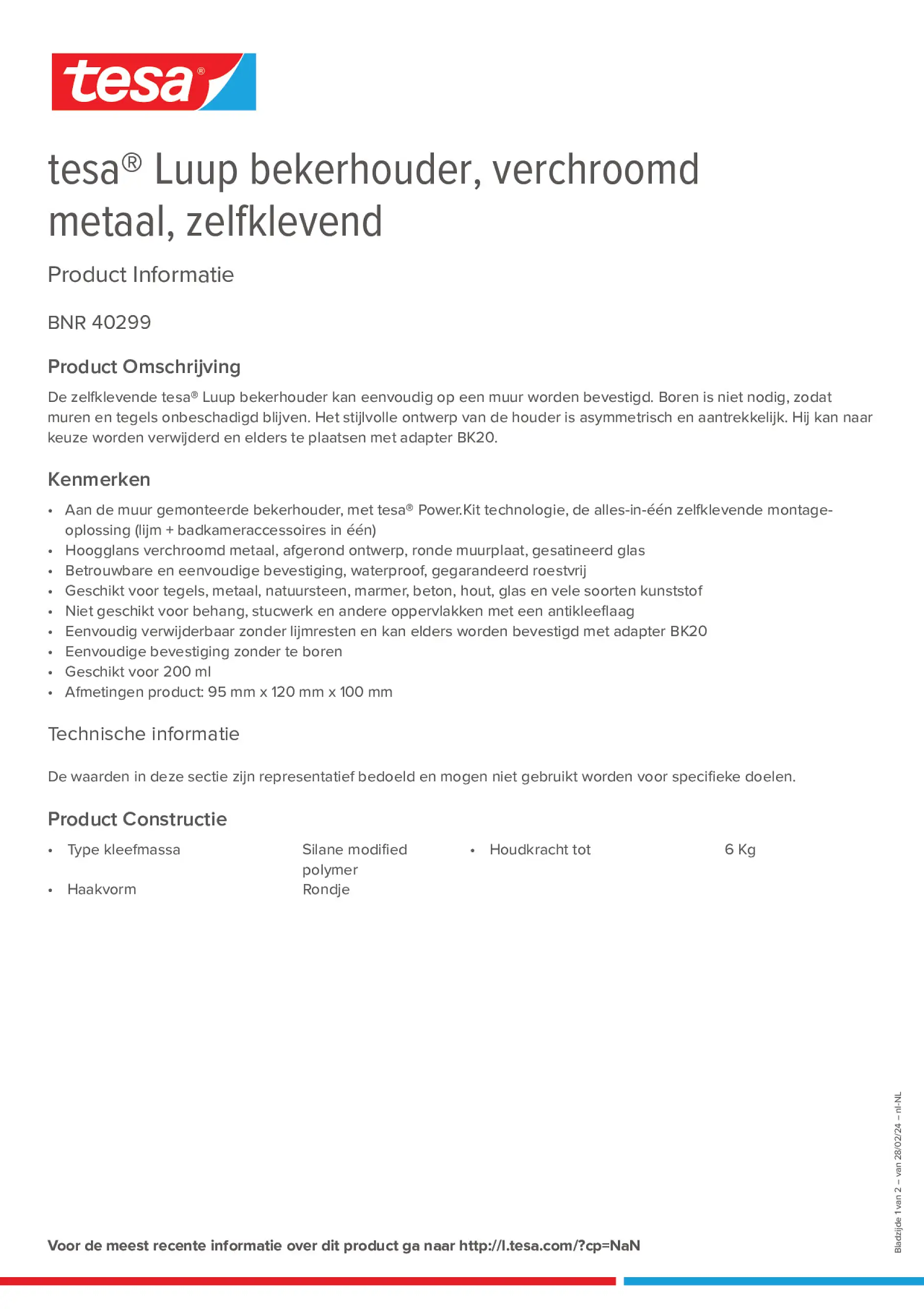 Product information_tesa® 40299_nl-NL