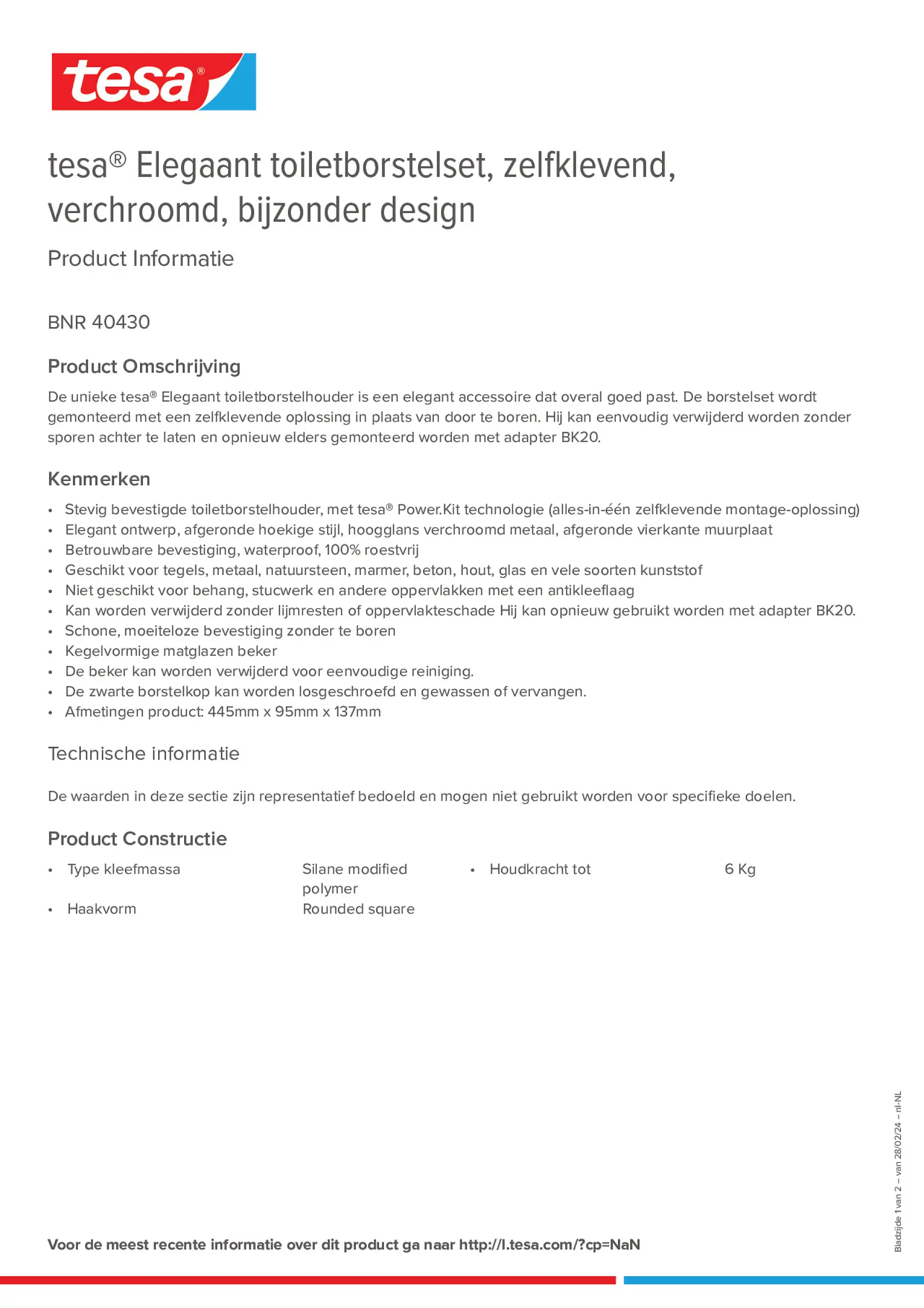Product information_tesa® 40430_nl-NL