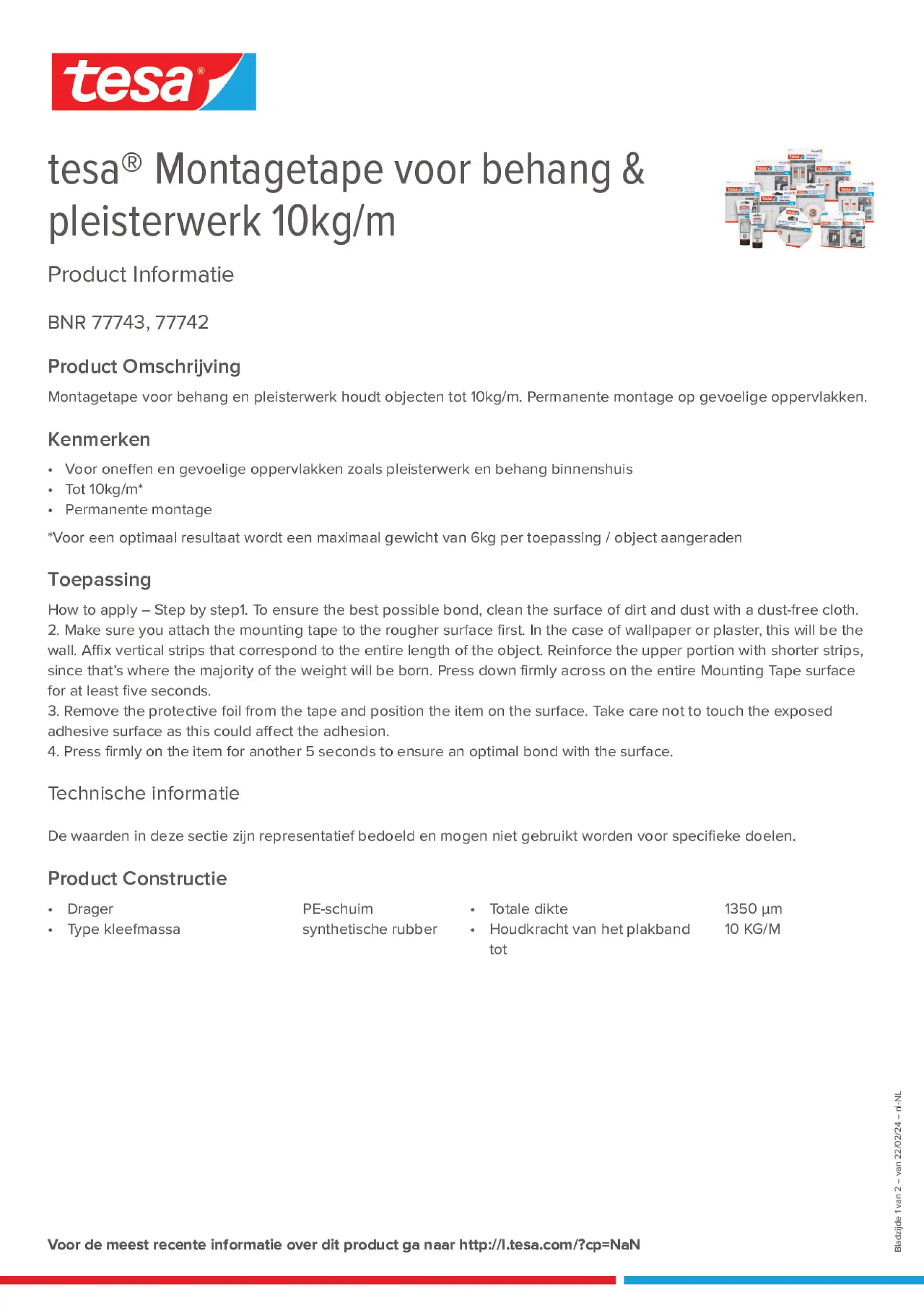 Product information_tesa® 77742_nl-NL